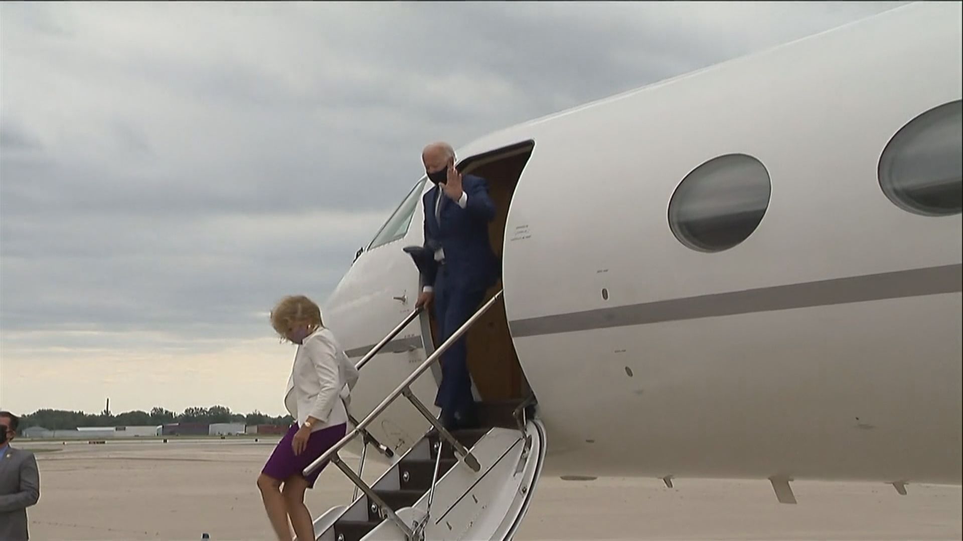 拜登與中槍受重傷黑人布萊克通電話