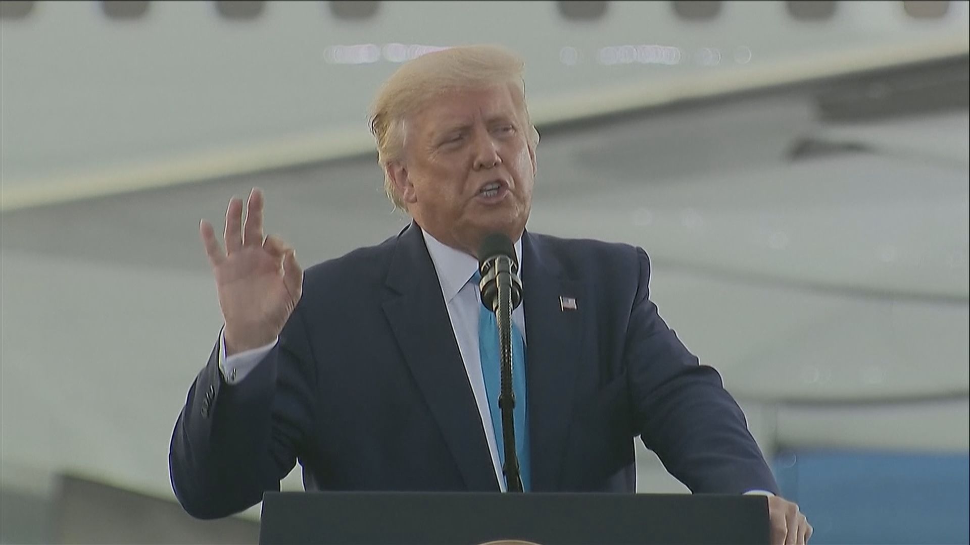 特朗普聲言會再次帶領美國經濟復甦