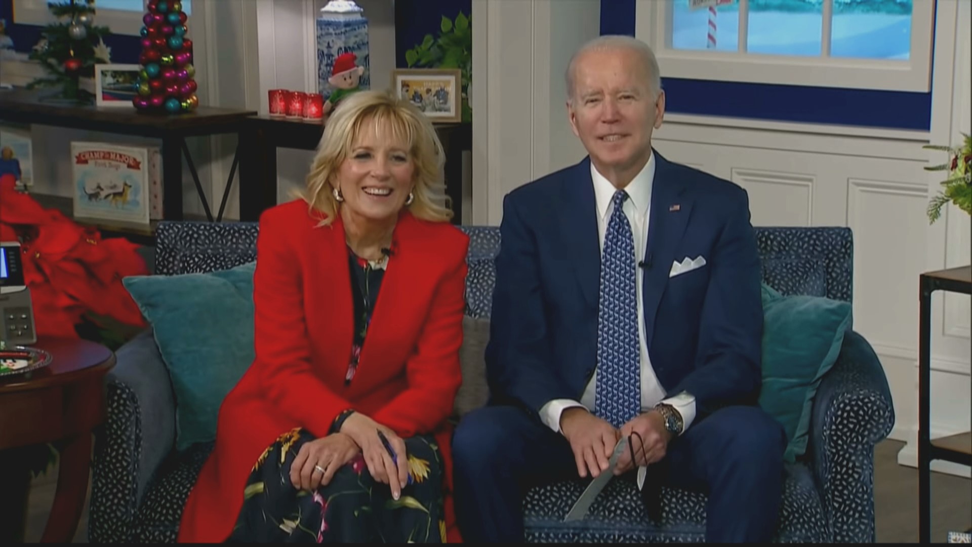 「加油布蘭登」拜登接聽聖誕老人熱線遭揶揄