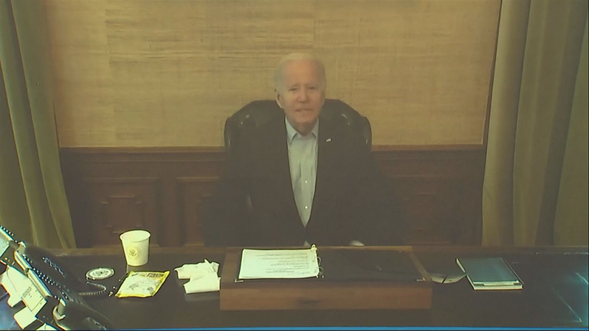 拜登指自己感覺良好　白宮指拜登脈搏血壓等指數正常