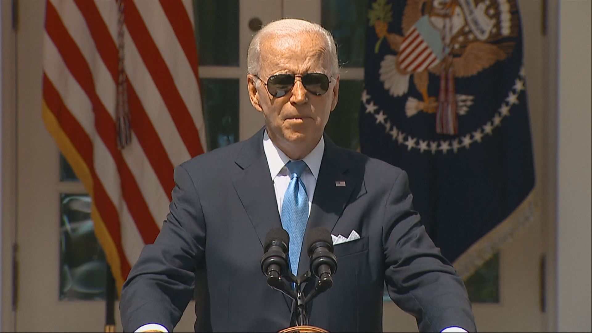 拜登結束隔離   呼籲民眾接種疫苗及求醫