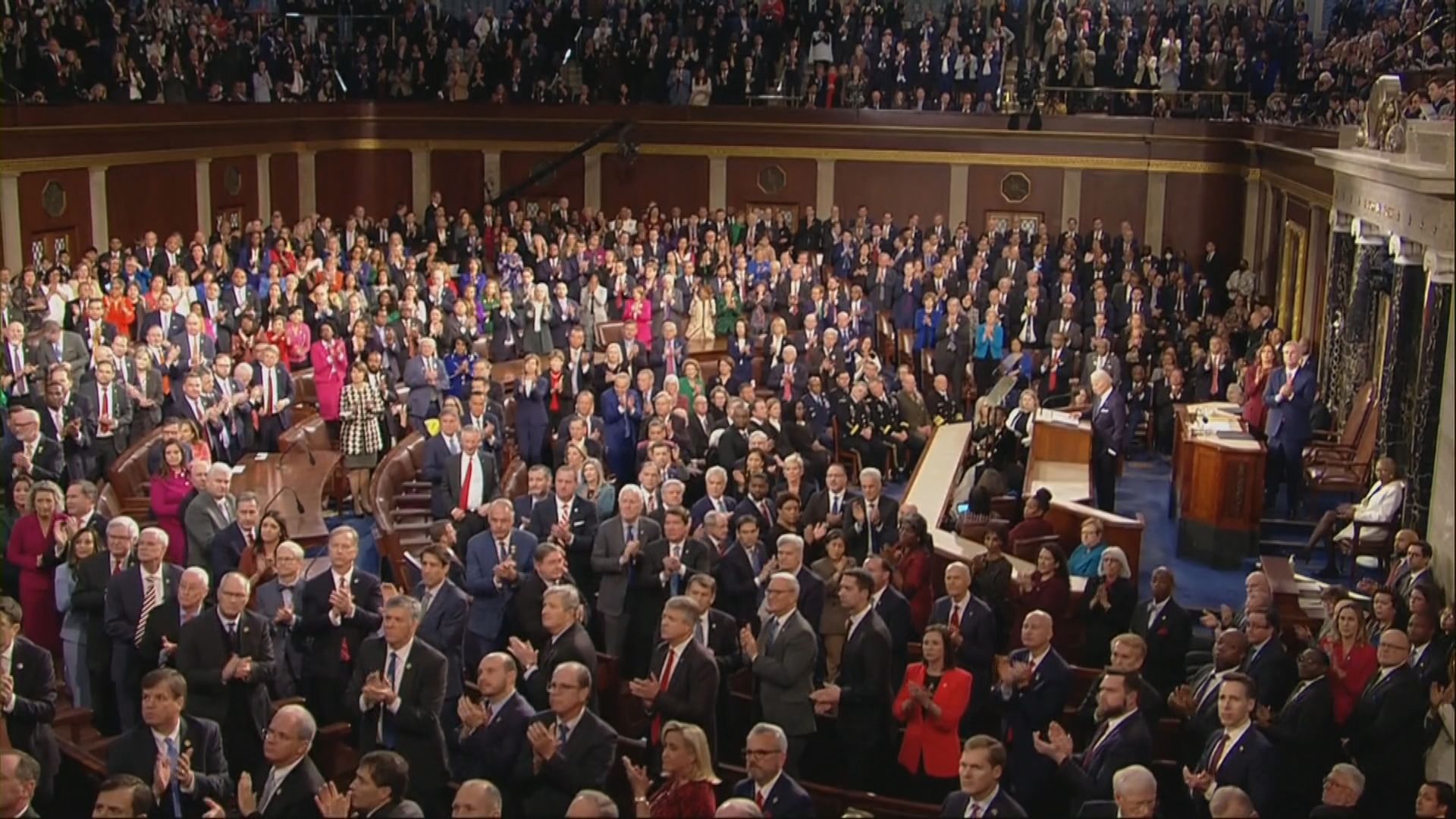 拜登國情咨文重申尋求與中國競爭而非衝突　強調會維護美國主權