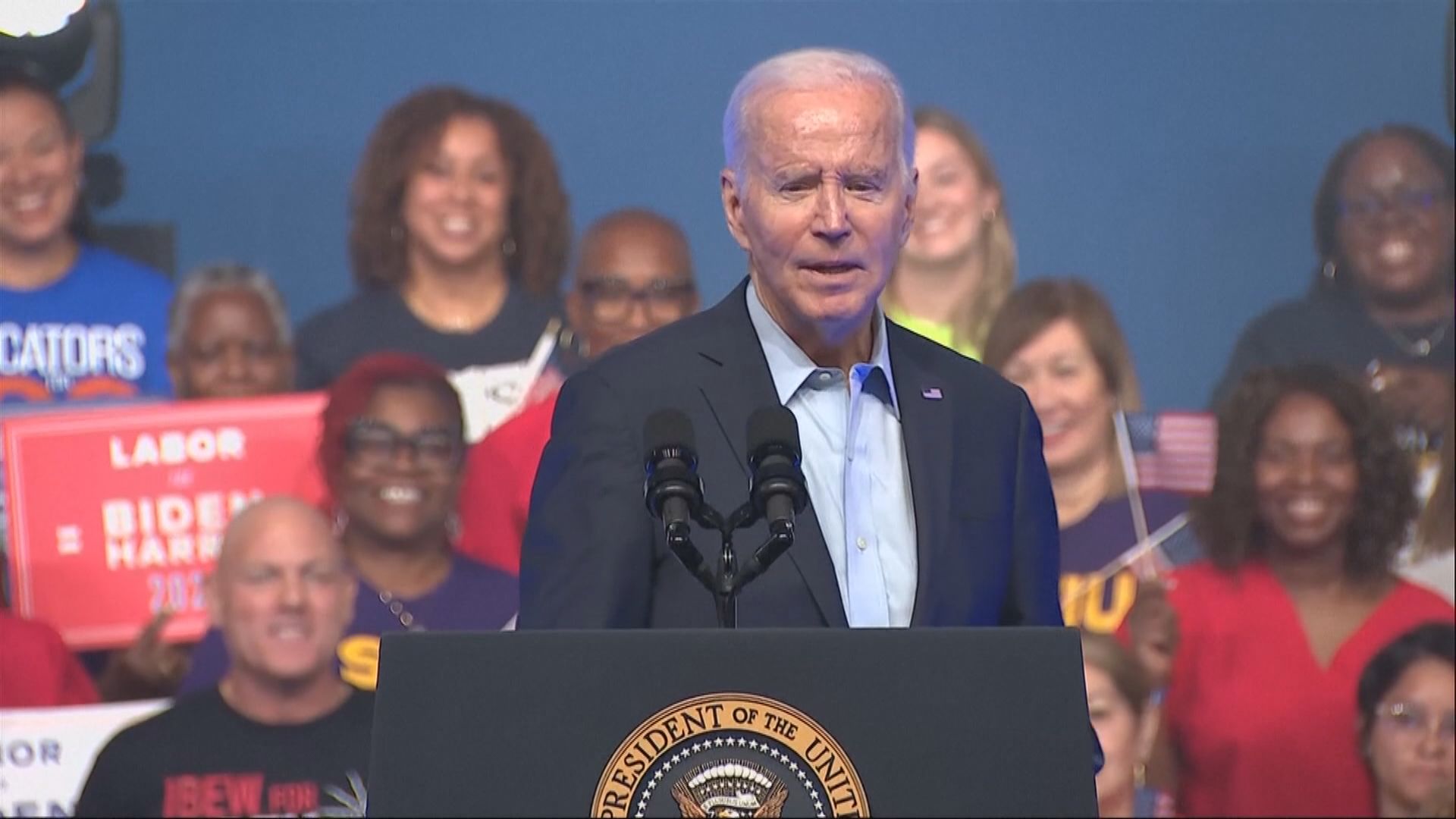 拜登費城展開競選活動 承諾讓富豪繳交更多稅金