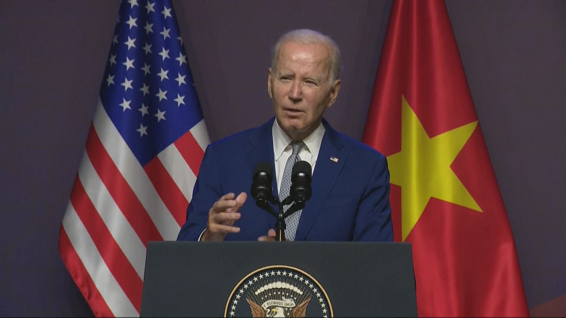 拜登稱在二十國集團峰會期間 曾與總理李強會面