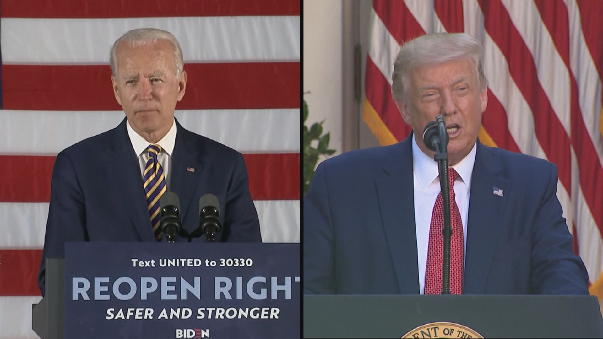 《華爾街日報》：拜登支持率創新低 首次被特朗普領先