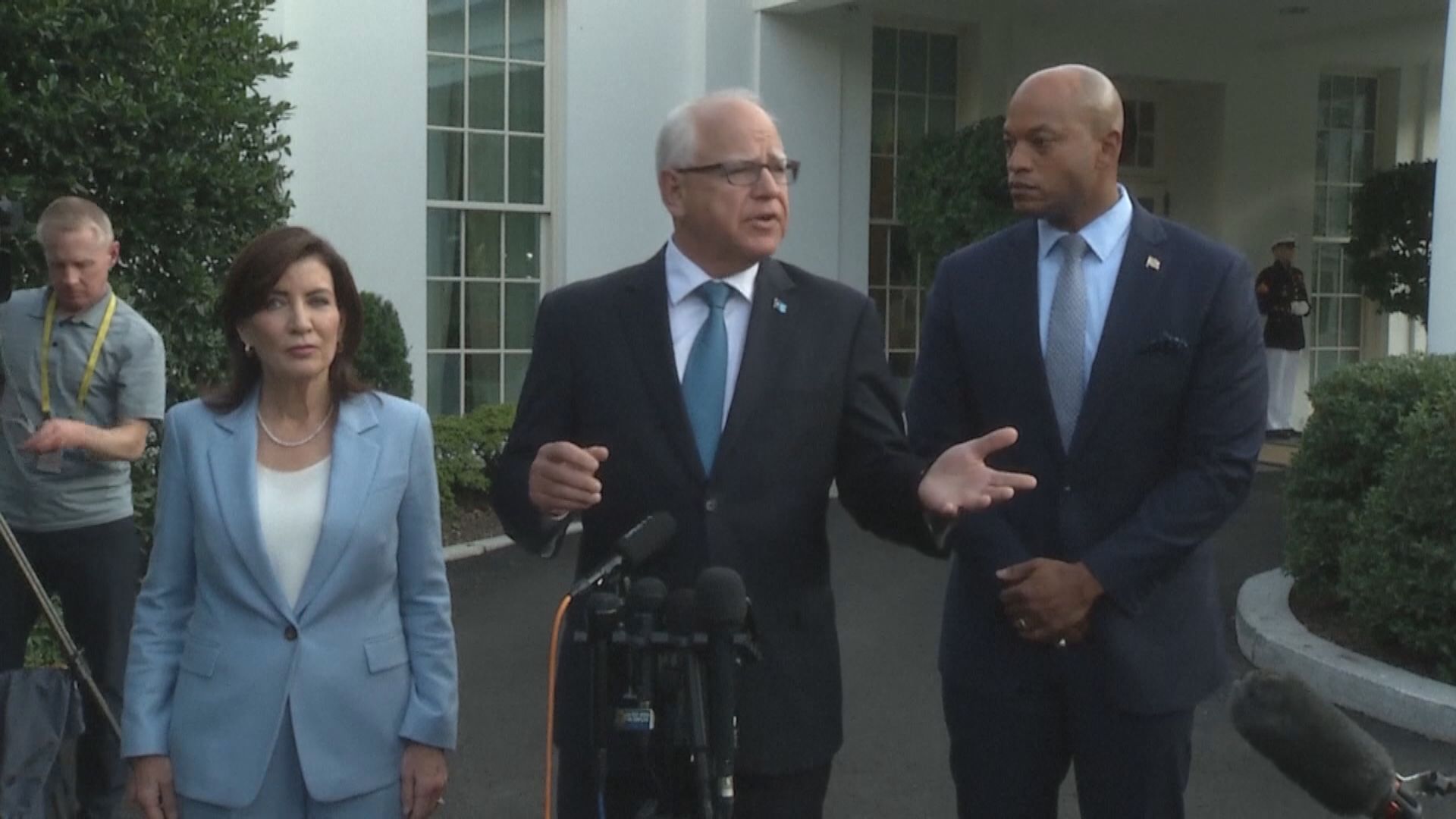 拜登大選支持度續落後特朗普 民主黨籍州長支持拜登出選爭取連任