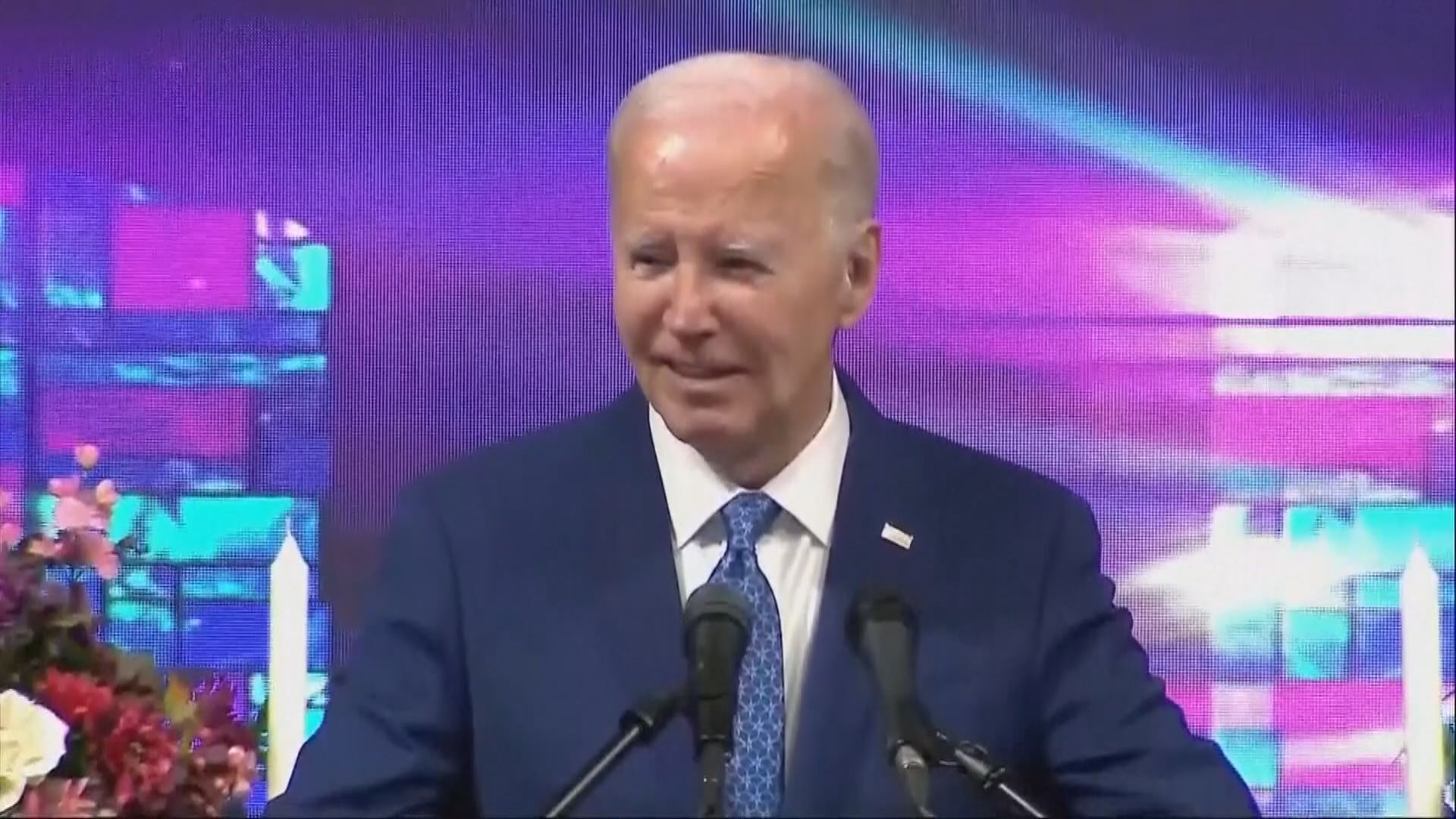 拜登堅持競選加緊拉票 據報民主黨累計逾十名議員籲退選