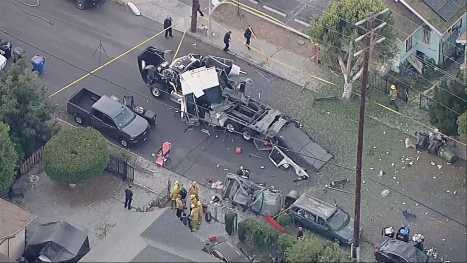 美洛杉磯非法煙花爆炸至少十七人受傷