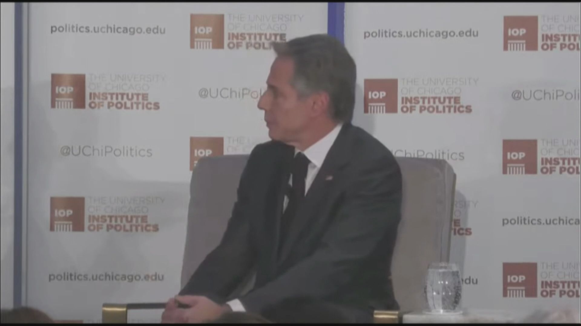 美國國務卿布林肯形容美中關係趨緩和