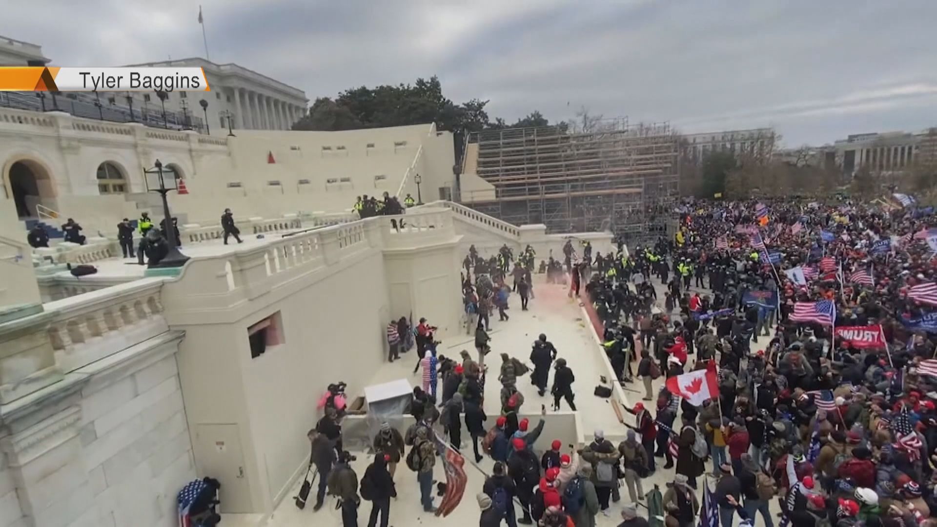 美國司法部：衝擊國會事件調查逾170人