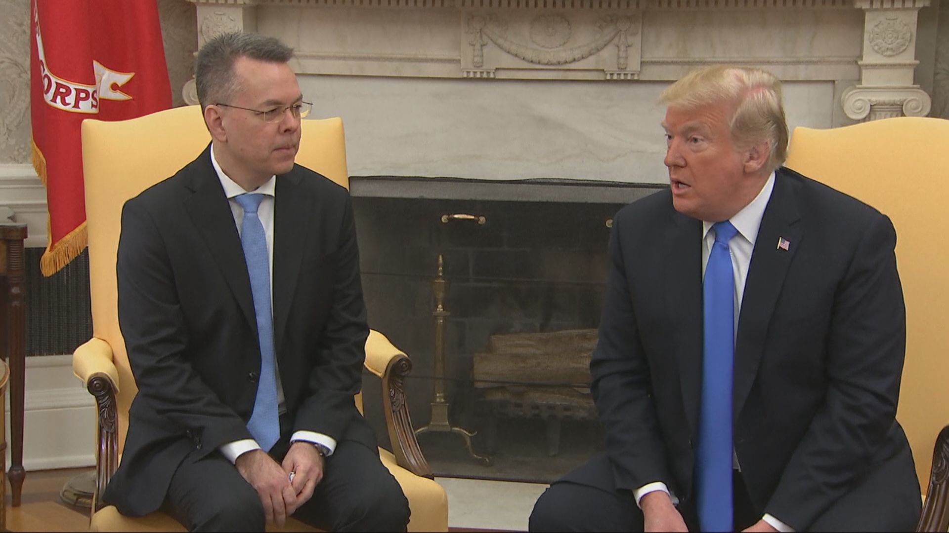 特朗普接見獲釋牧師布倫森