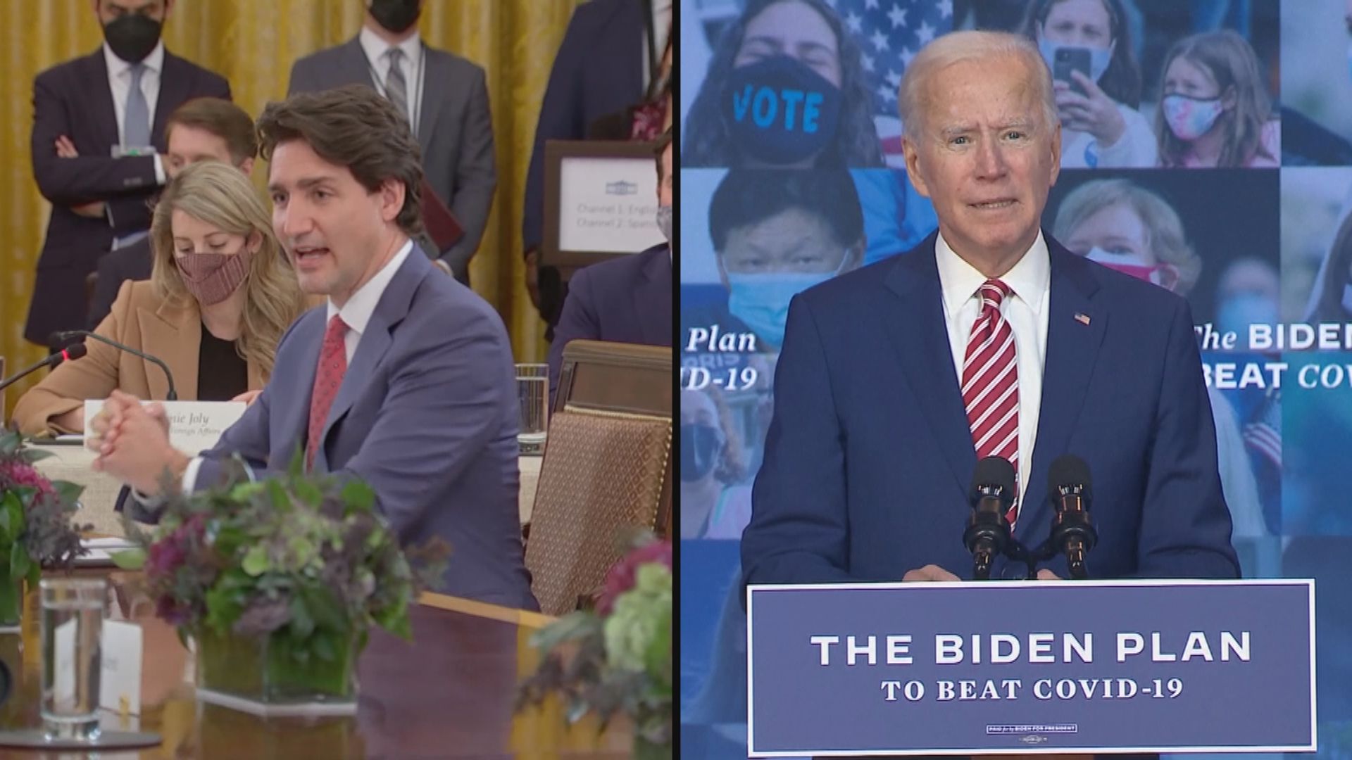 拜登將於本月23日及24日到訪加拿大