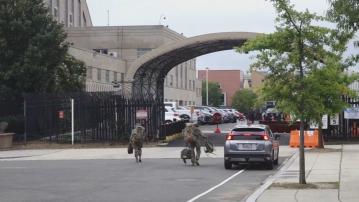 國民警衛隊成員陸續抵達華盛頓協助執法