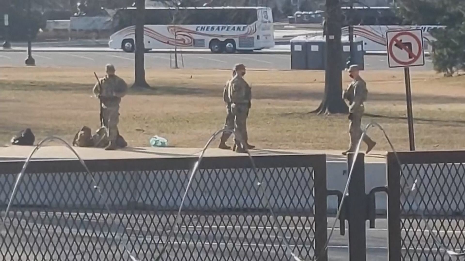 美國國民警衛軍據報將延長國會山莊保安工作