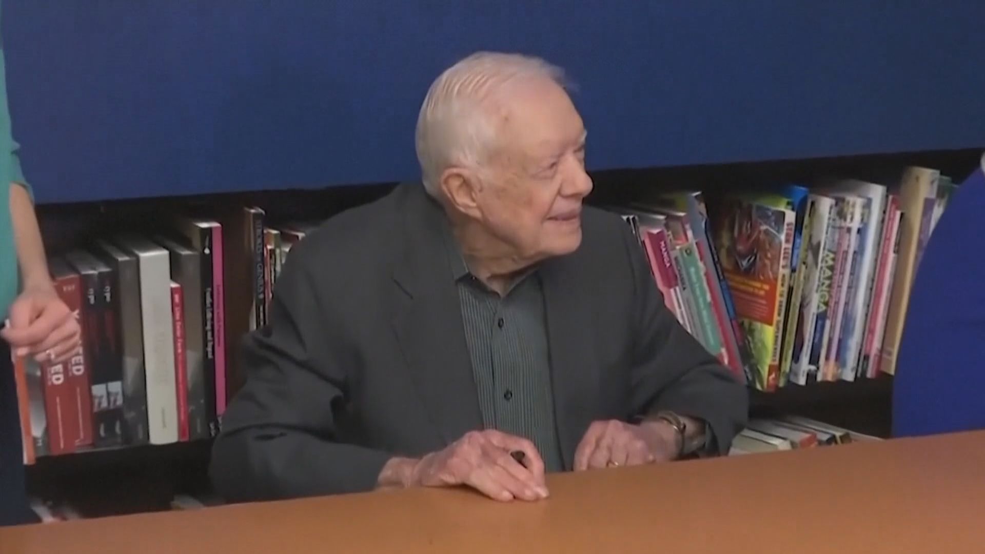 美國前總統卡特慶祝99歲生日