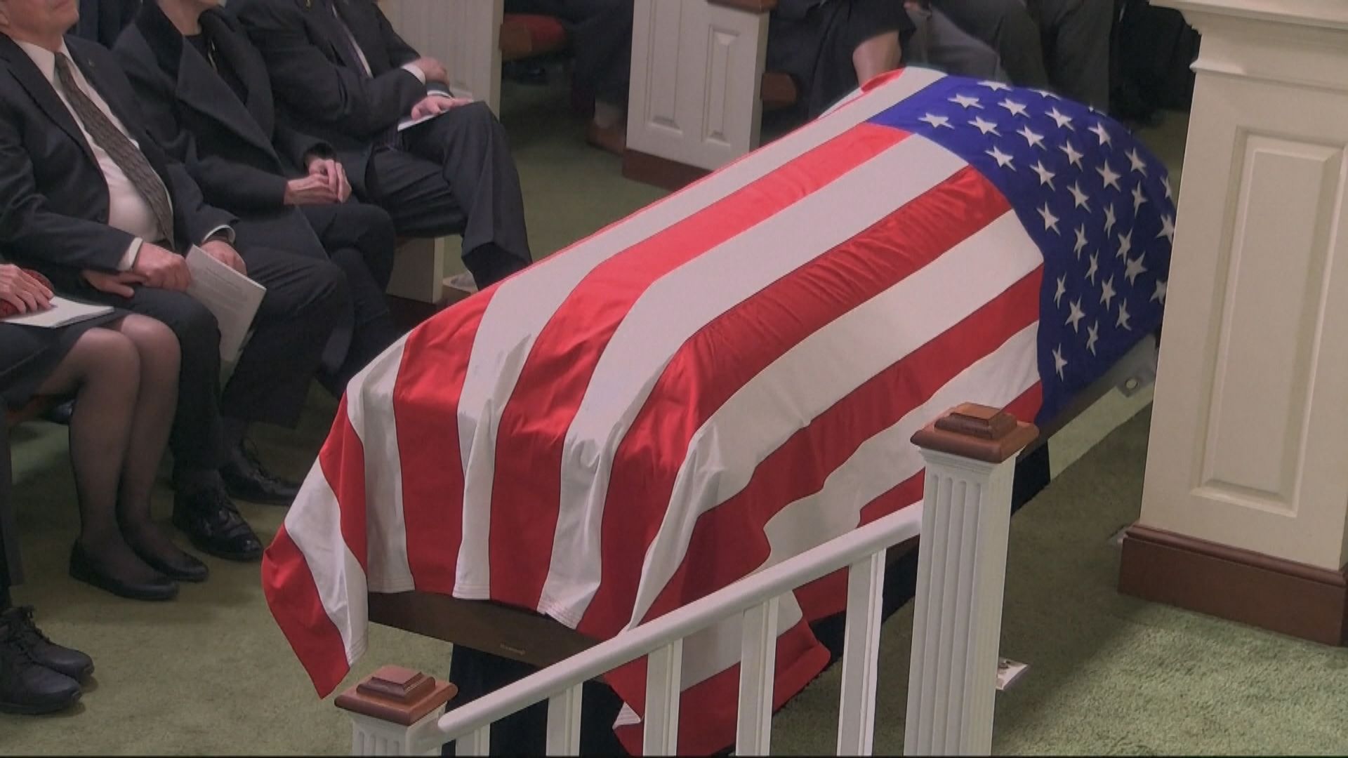 美國已故前總統卡特舉行國葬儀式