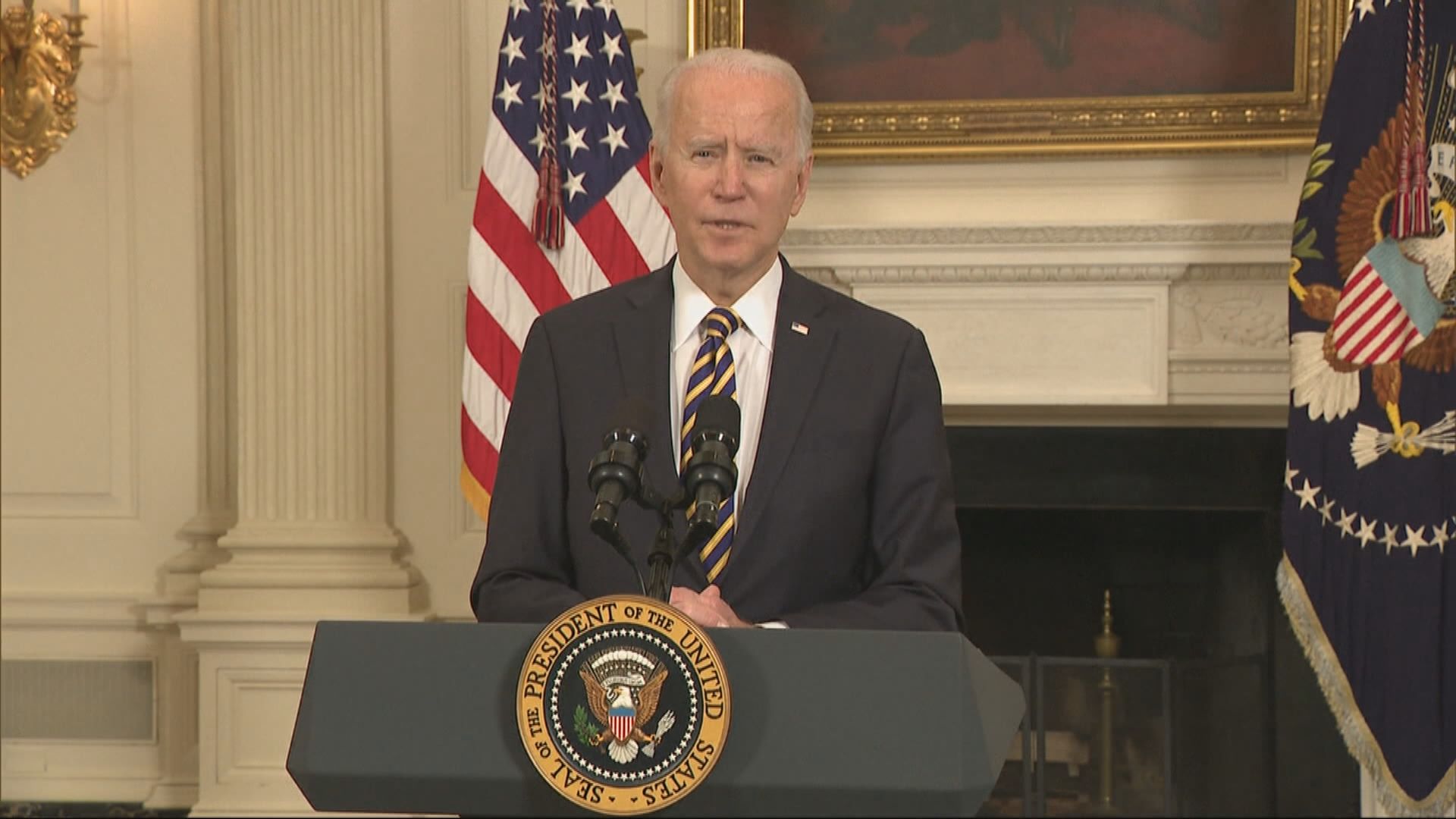 拜登：美國將與有共同價值盟友合作　確保國家安全