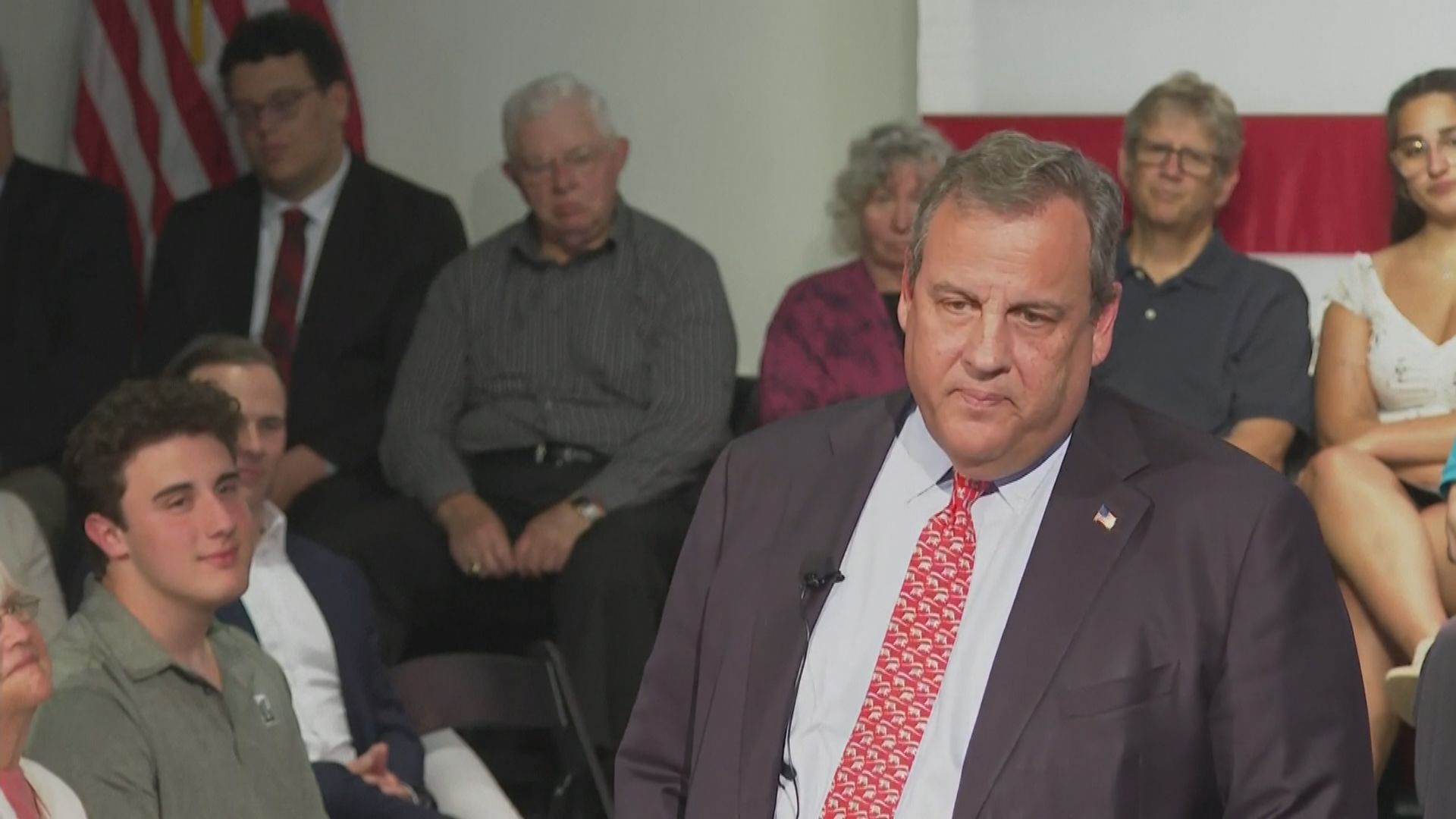 新澤西州前州長克里斯蒂參加美國總統選舉