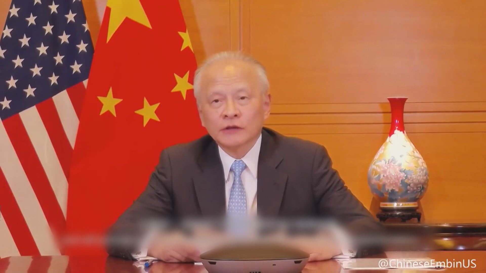 崔天凱：港區國安法立法是回歸本源