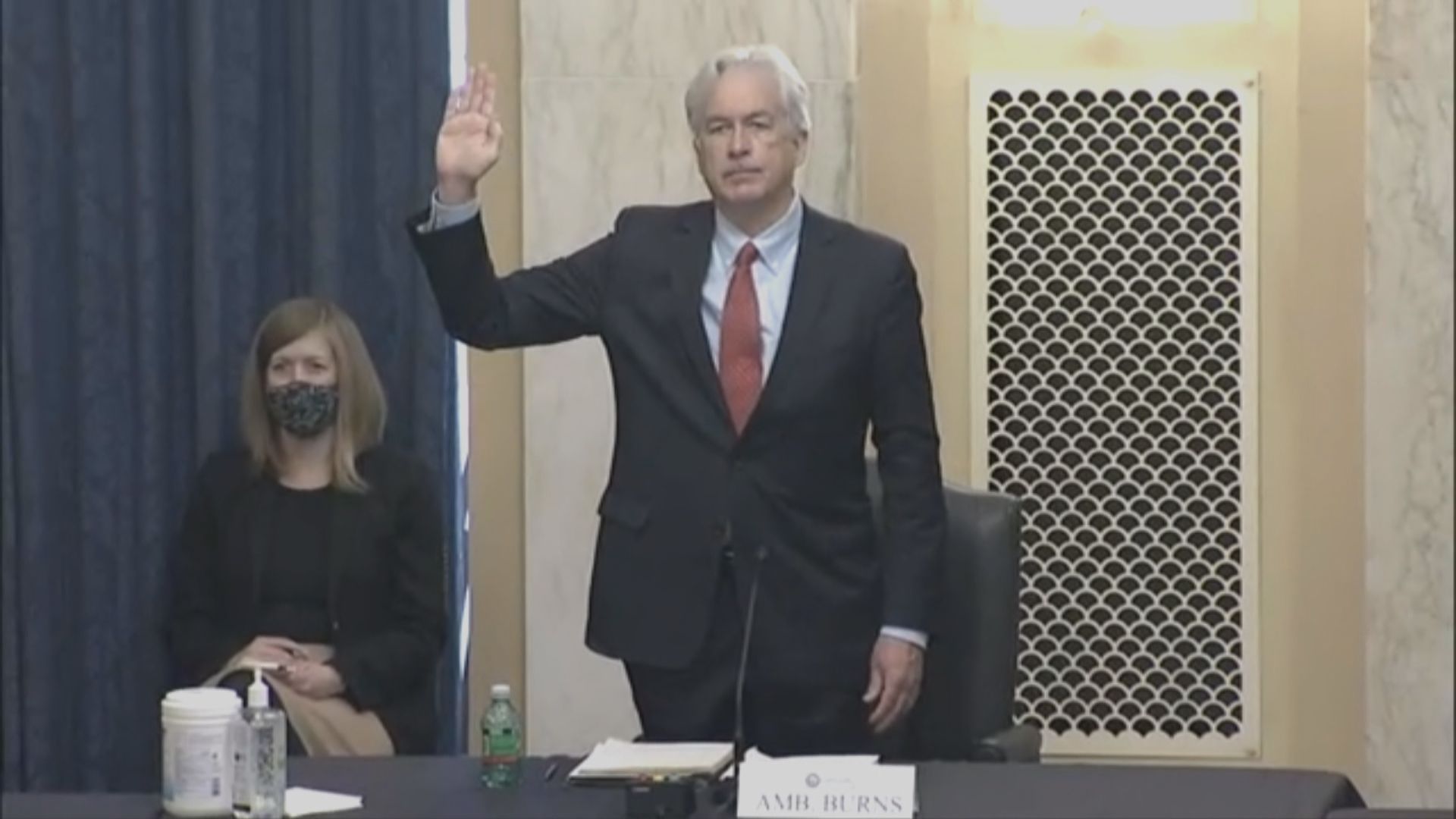 伯恩斯指美中競爭是美國國安關鍵