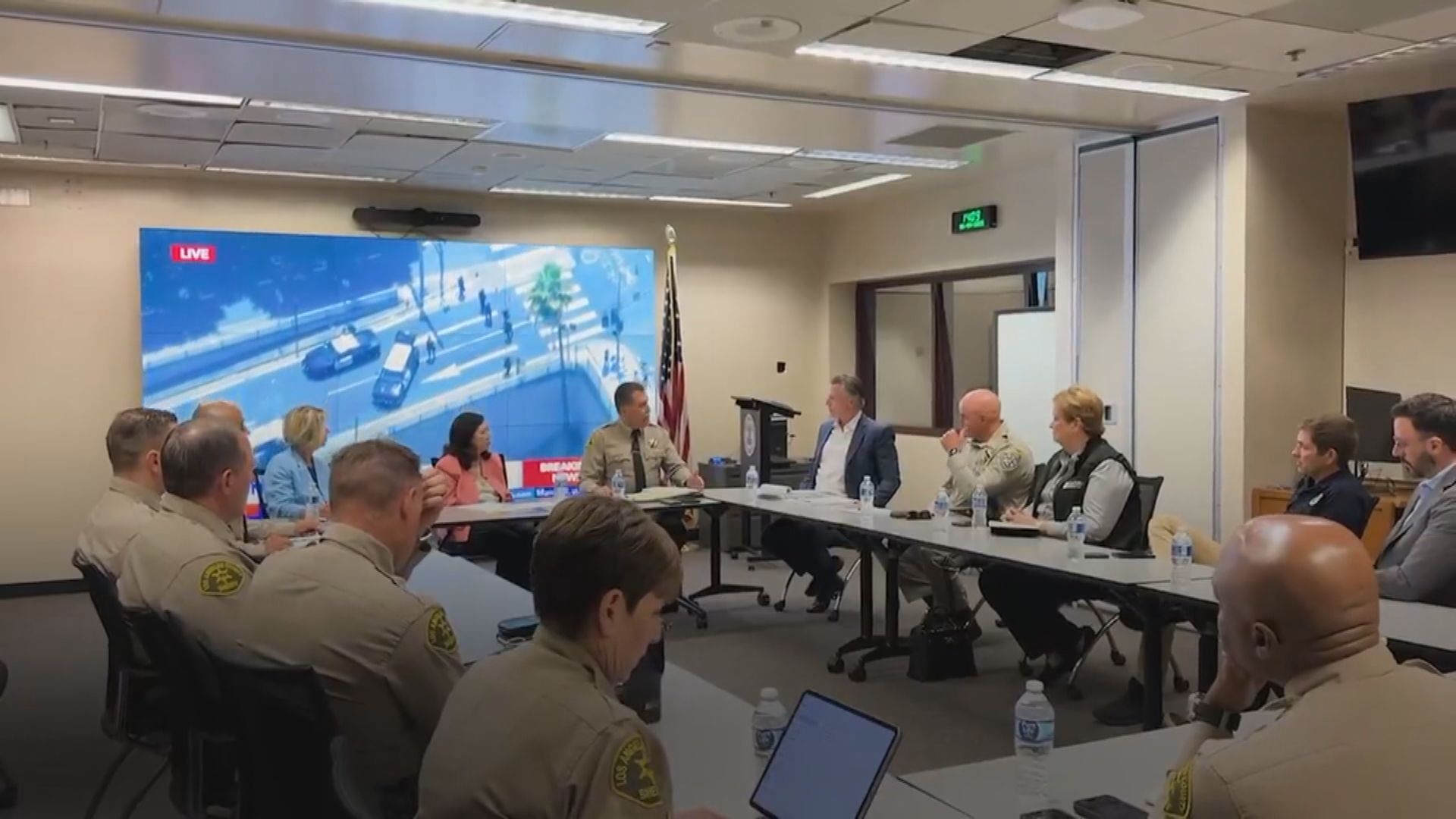 洛杉磯衝突｜海軍陸戰隊及國民警衛軍派駐當地　加州政府起訴特朗普非法派軍