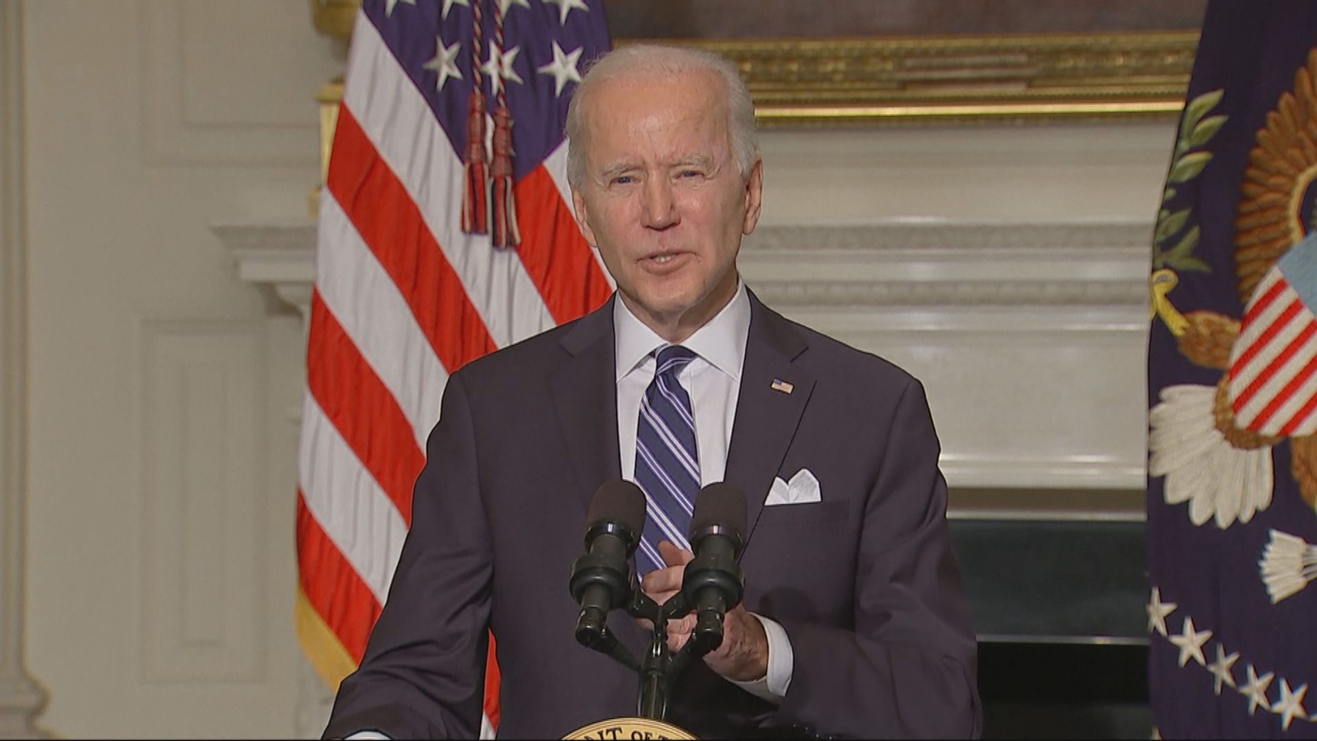 拜登簽行政命令應對氣候變化　強調能創職位利經濟