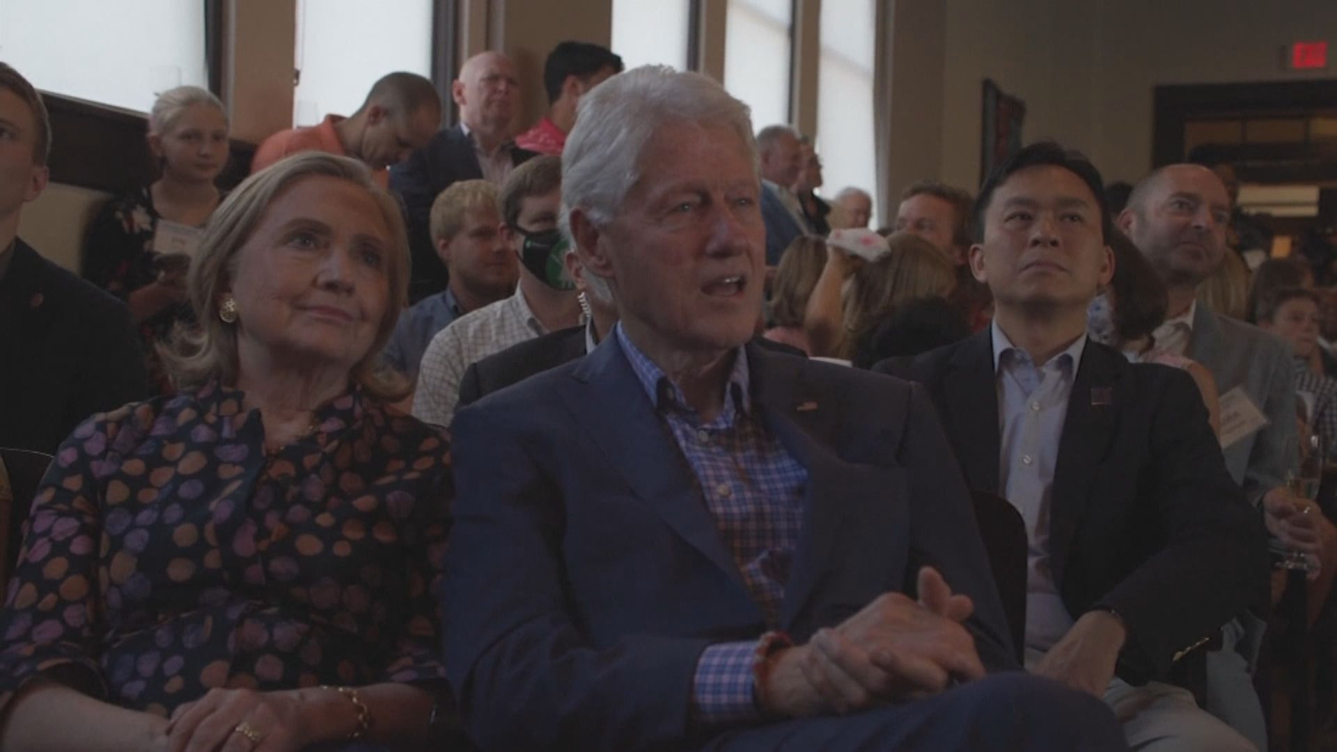 美國前總統克林頓因感染入院