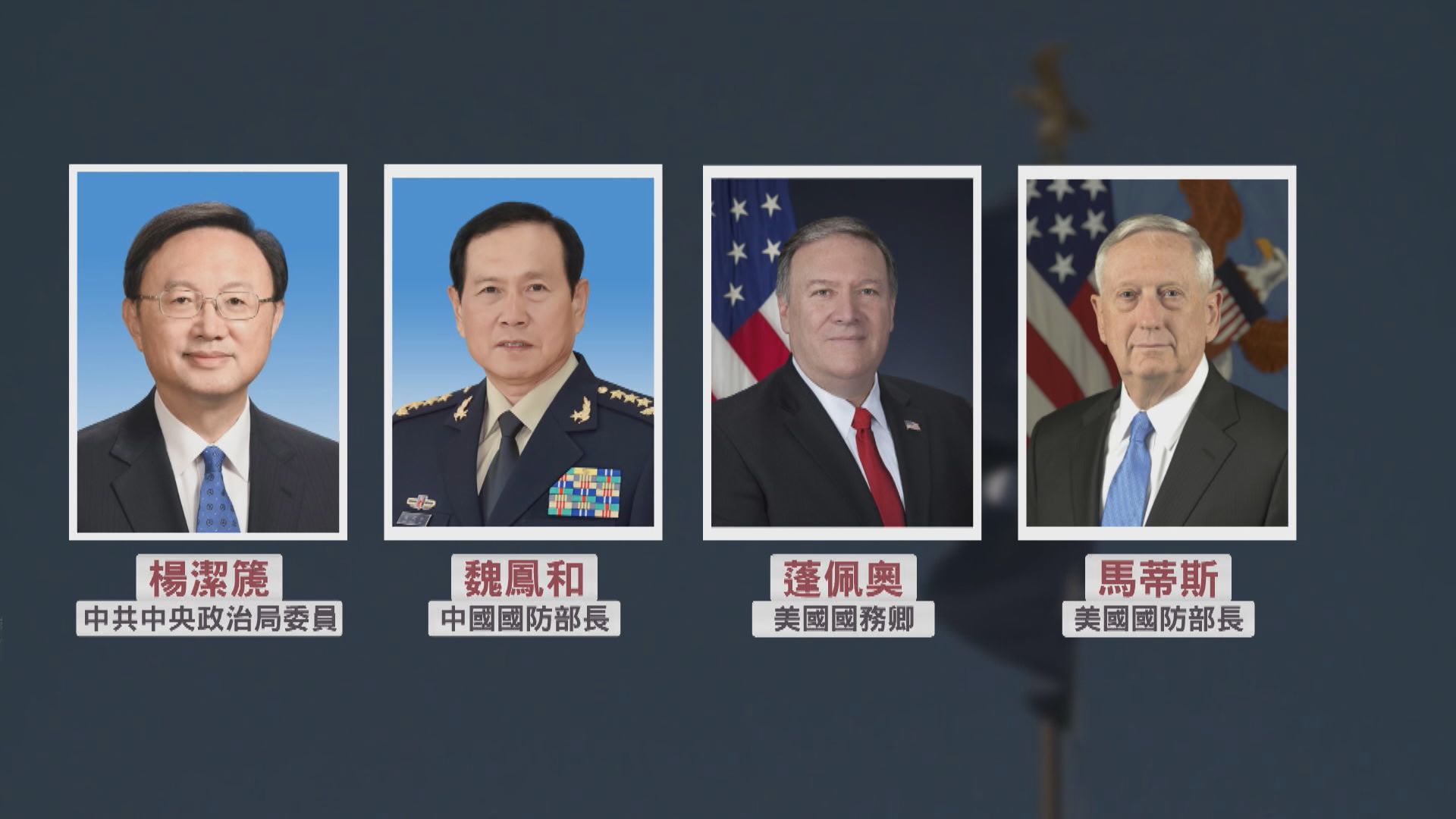 中美對話料商北韓及戰略安全問題