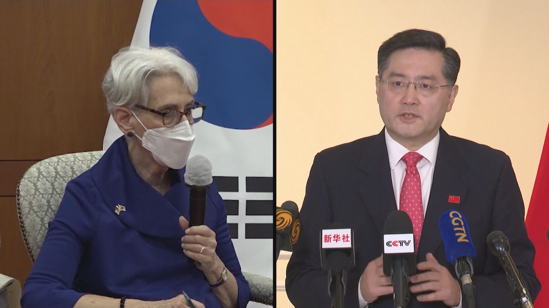 美副國務卿舍曼周四將與中國駐美大使秦剛會面