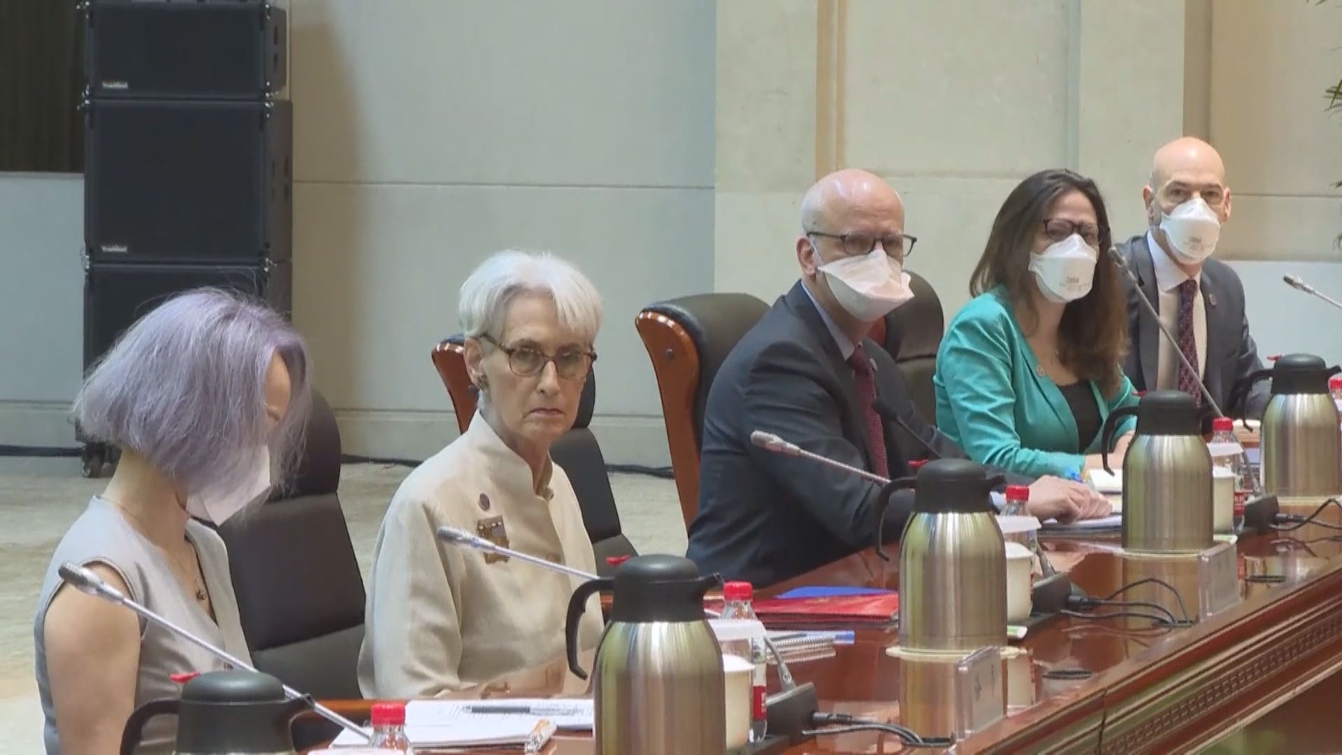 美國副國務卿舍曼晤中國駐美大使秦剛