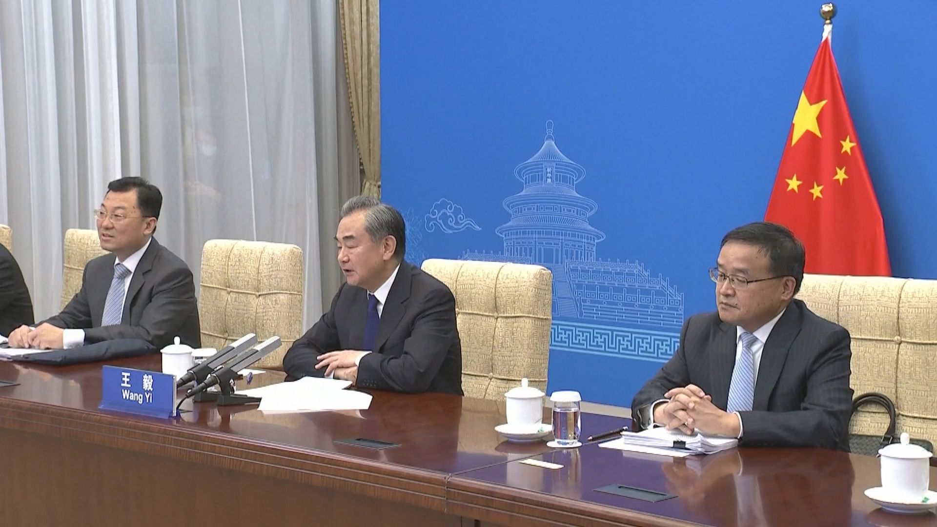 王毅晤克里　指氣候變化合作不可能脫離中美關係大環境