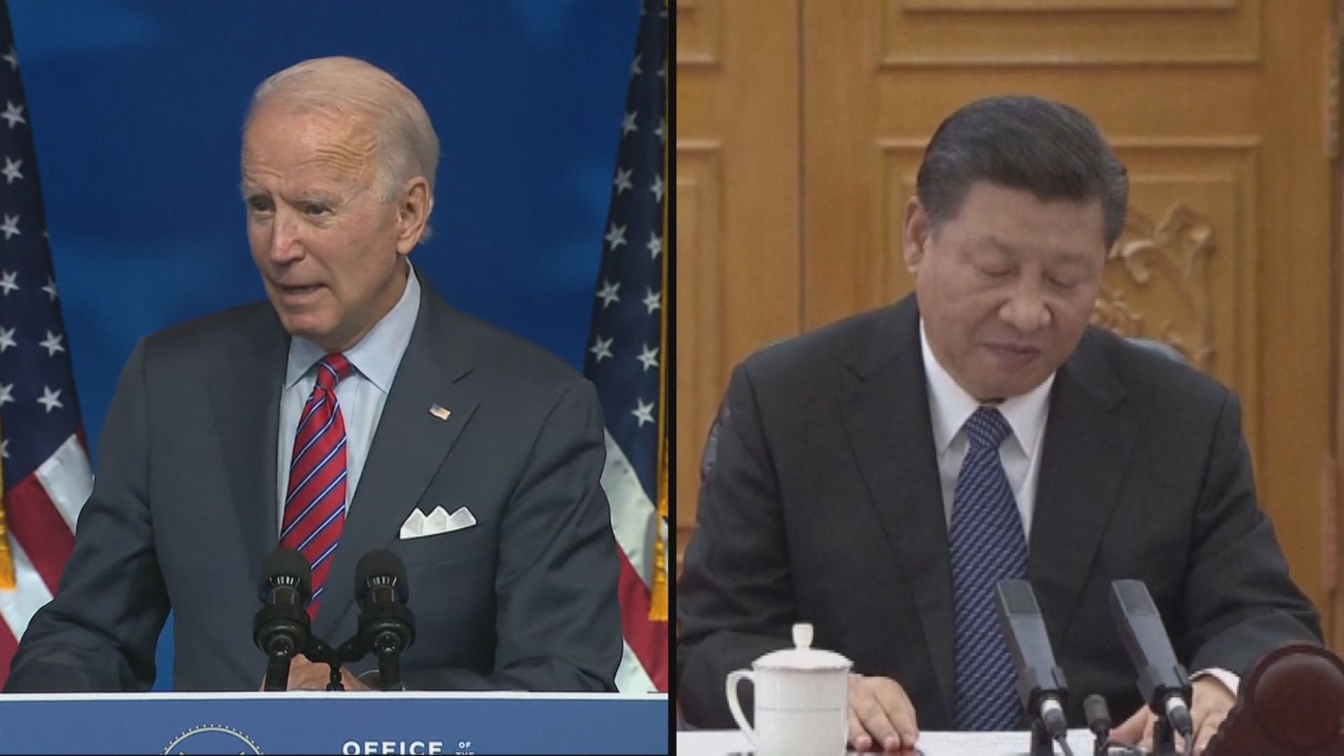 習拜會將在印尼舉行　拜登稱冀弄清彼此的「紅線」