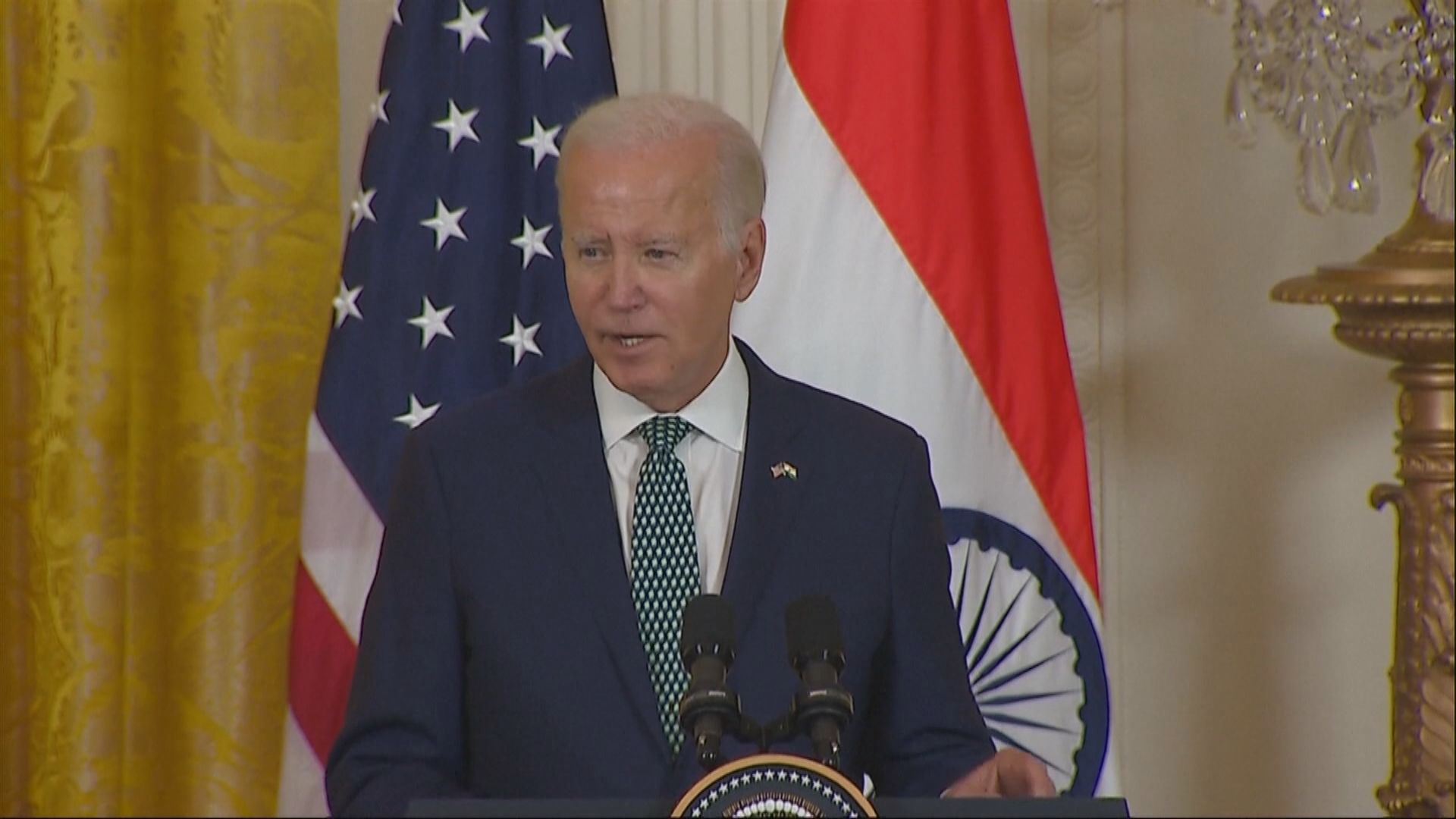 拜登指涉習近平言論不影響美中關係