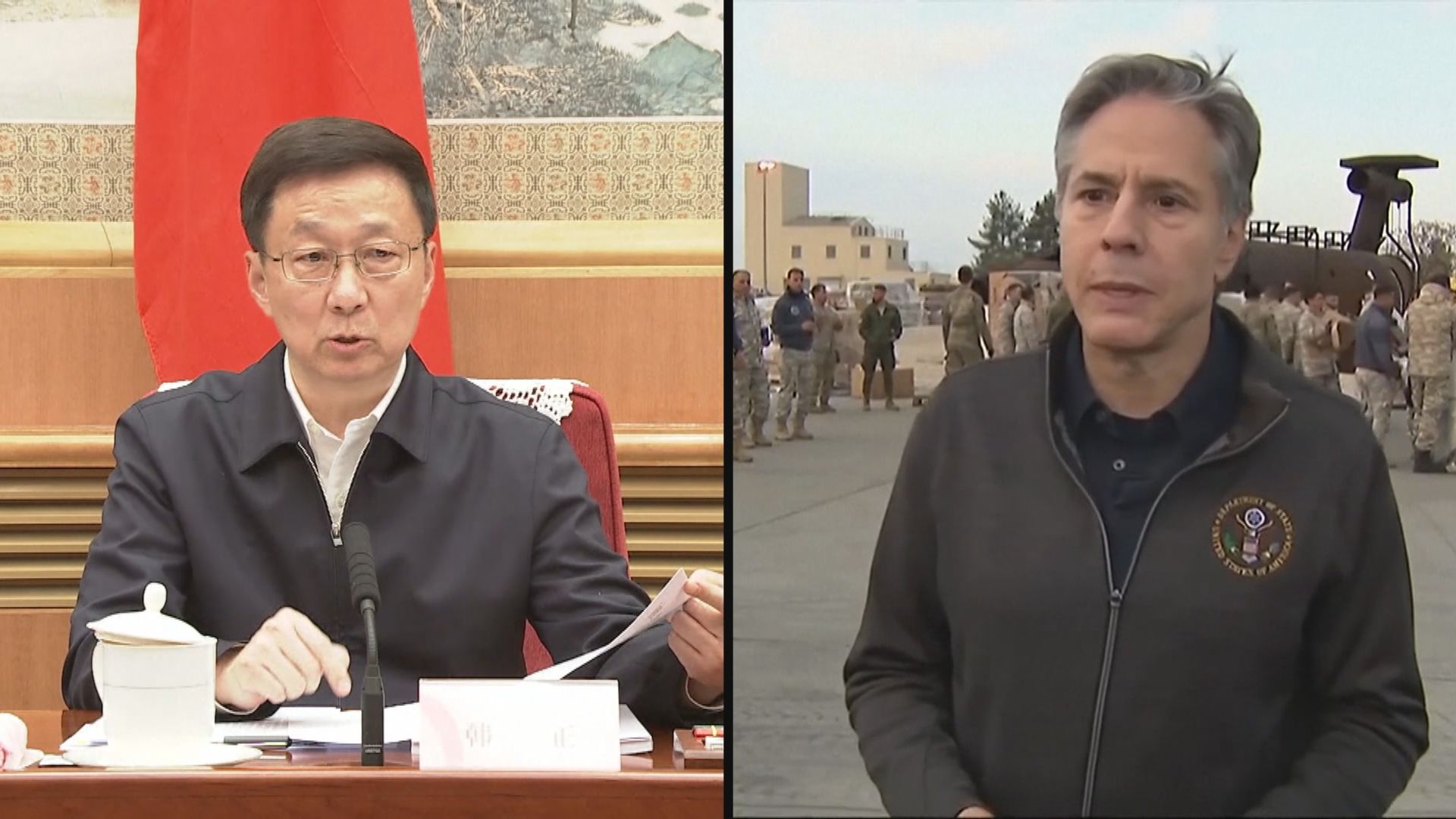 布林肯將在紐約會晤韓正