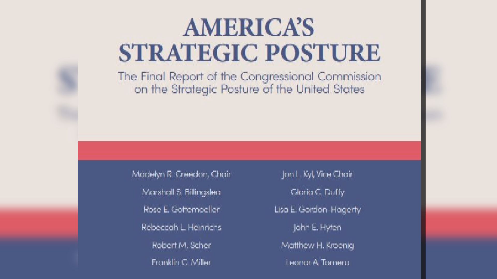 美國國會報告促加強軍事力量 做好與中俄打兩面戰準備