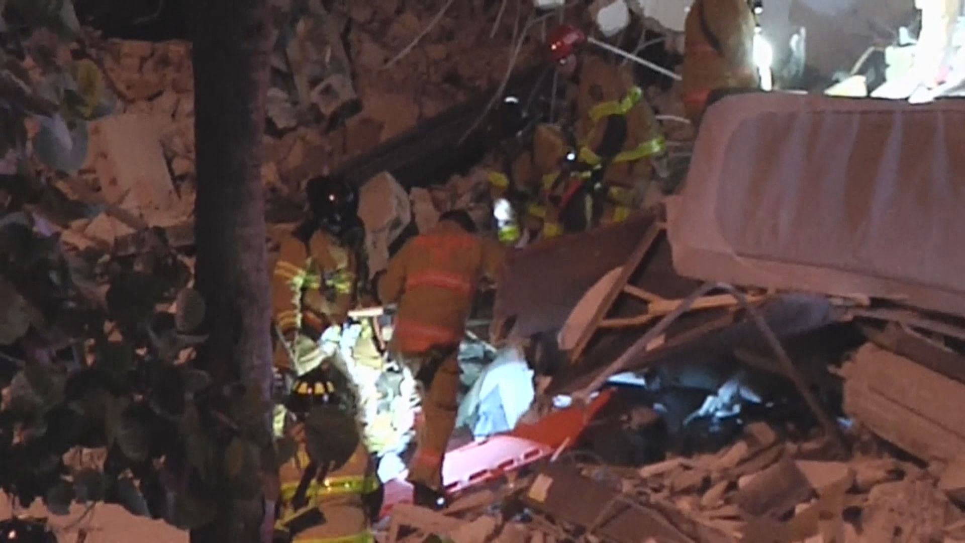 美國邁阿密住宅大樓倒塌　最少一死十傷