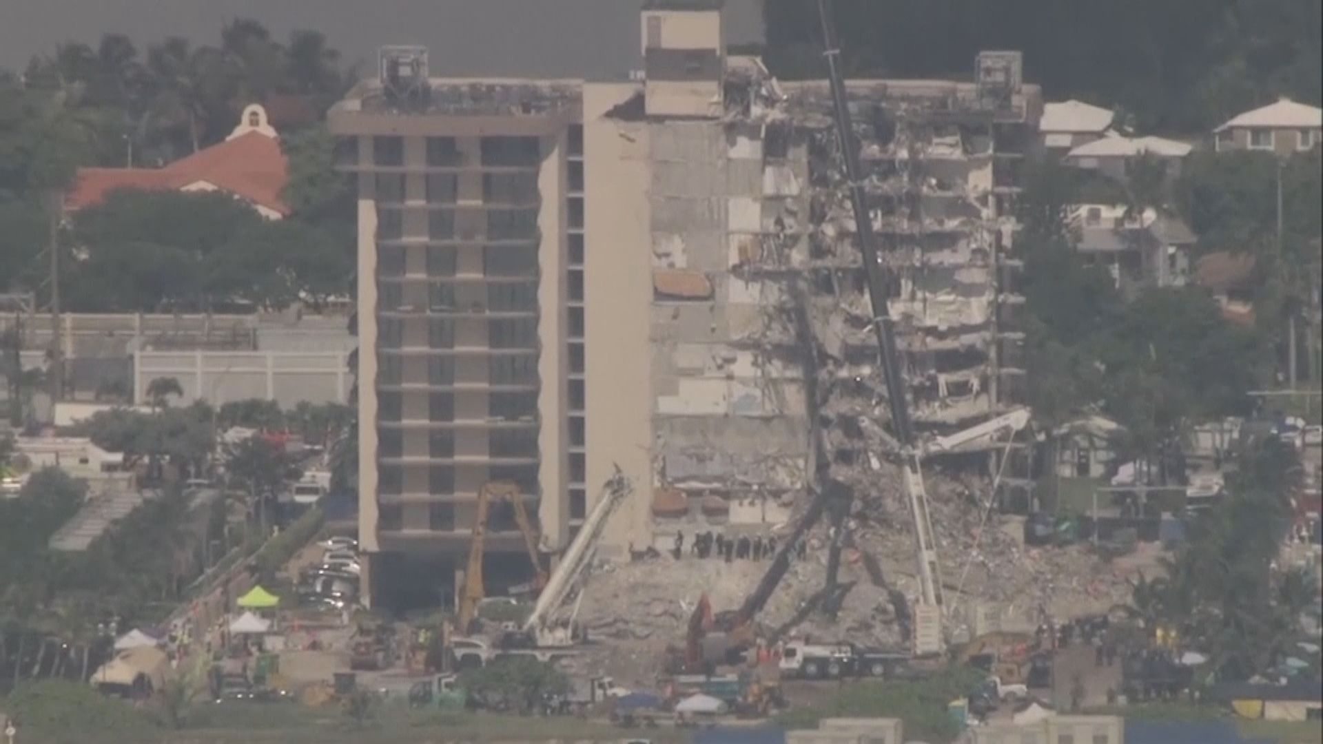 邁阿密住宅大樓倒塌事故死亡人數增至24人