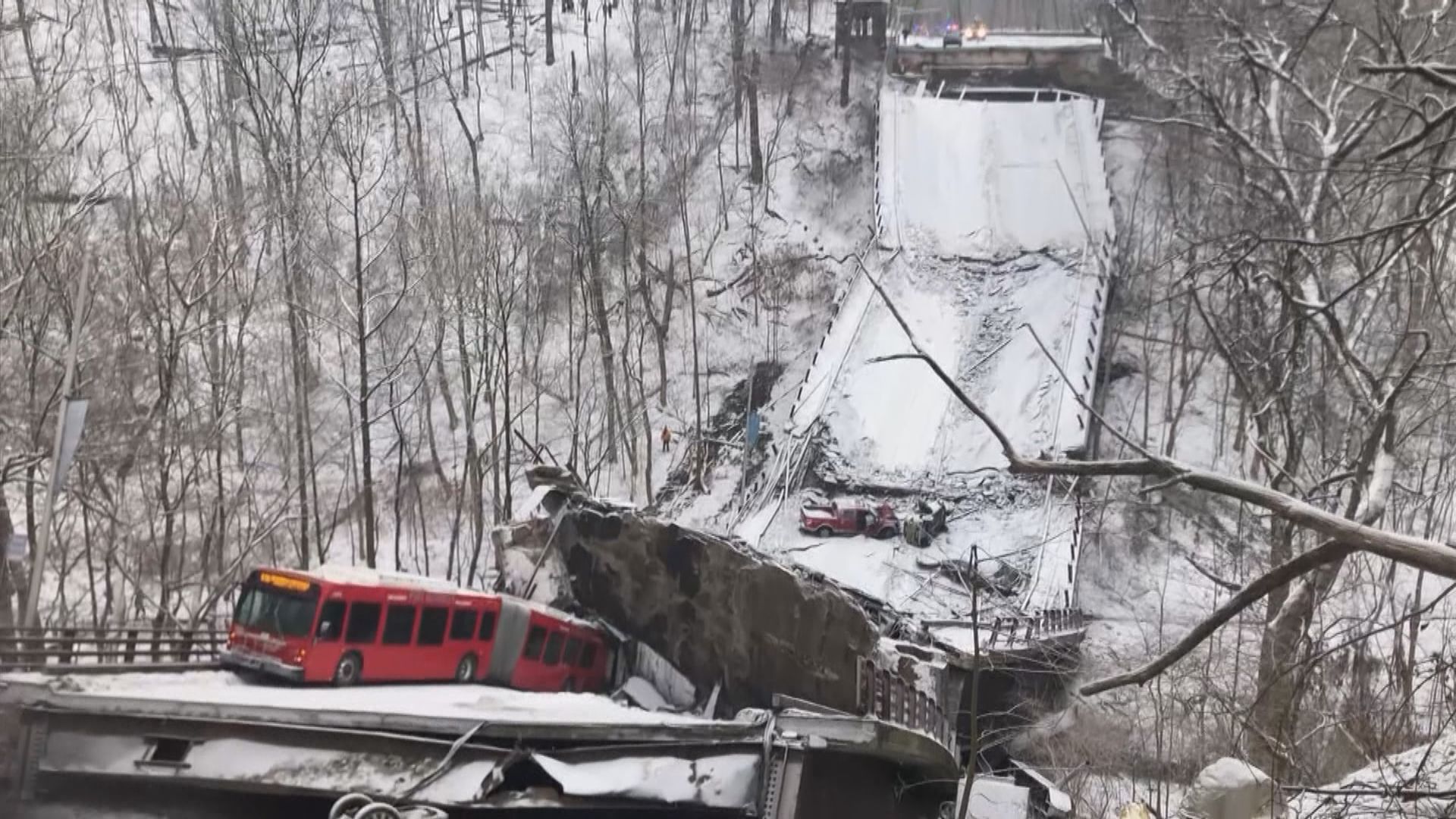 美國匹茲堡市塌橋10人傷　拜登指事件顯示改善基建重要性