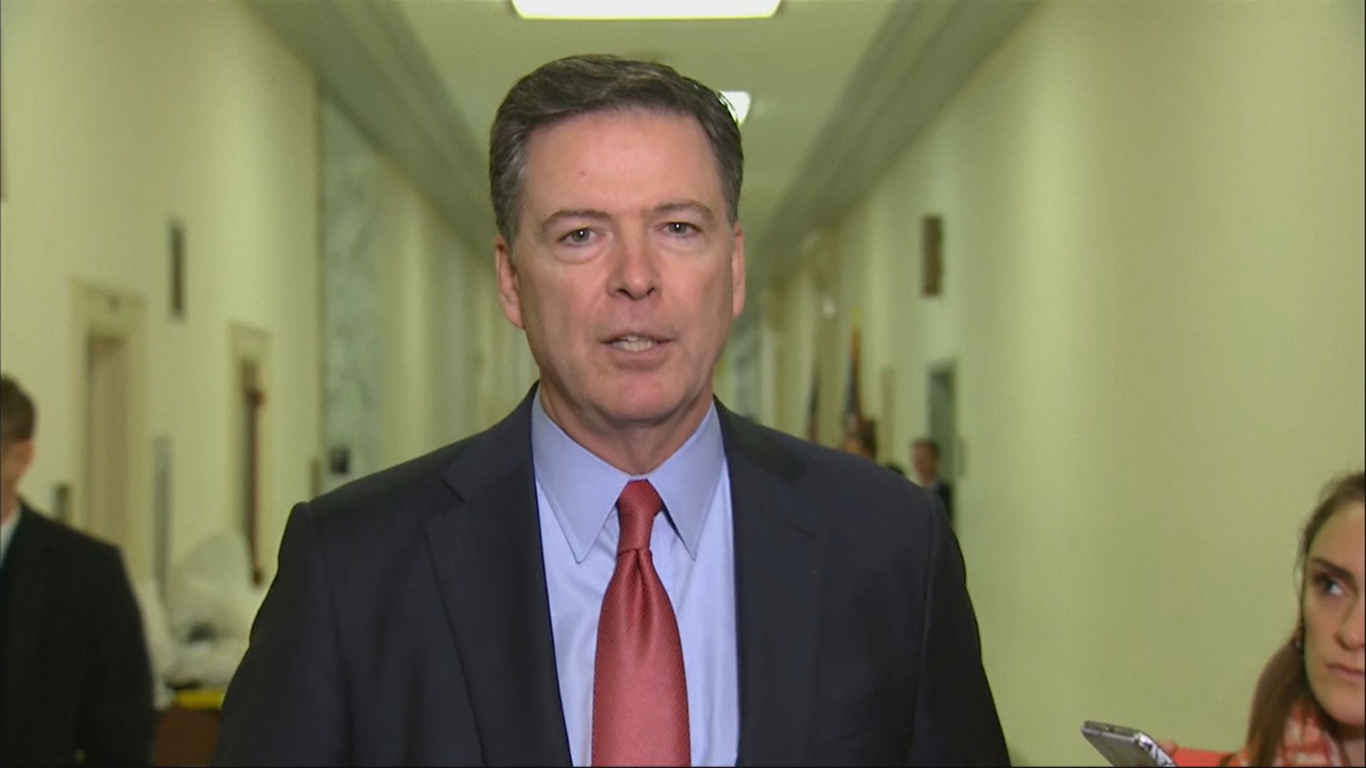 聯邦調查局前局長科米再度到國會閉門作供