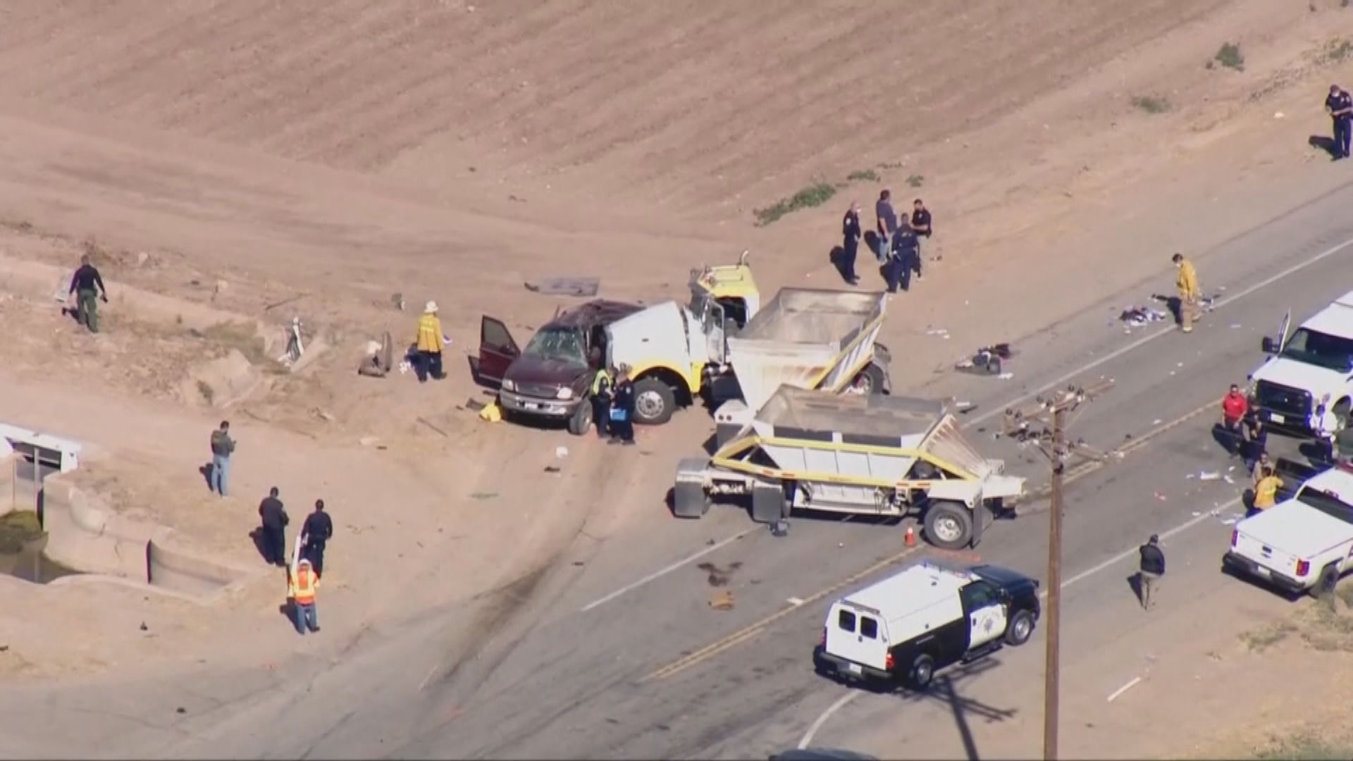 美國加州南部發生嚴重車禍　至少13人死亡