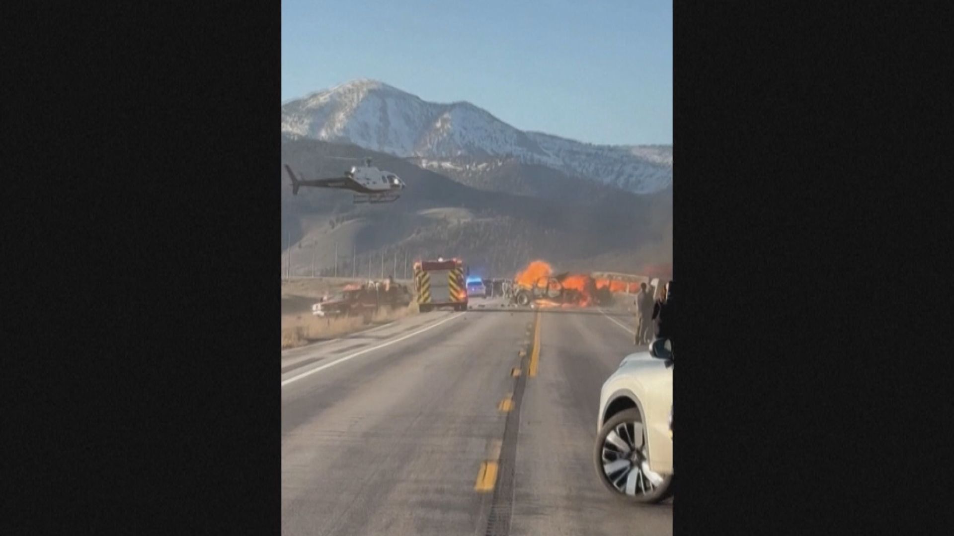 美國黃石國家公園附近嚴重車禍　中國公民5死8傷
