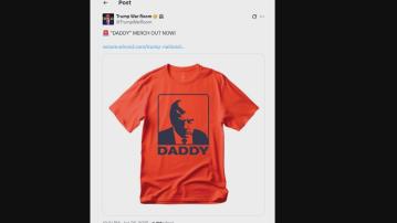 白宮推短片「爸爸回家了」回顧特朗普北約之行　特朗普團隊賣Daddy限量版T恤