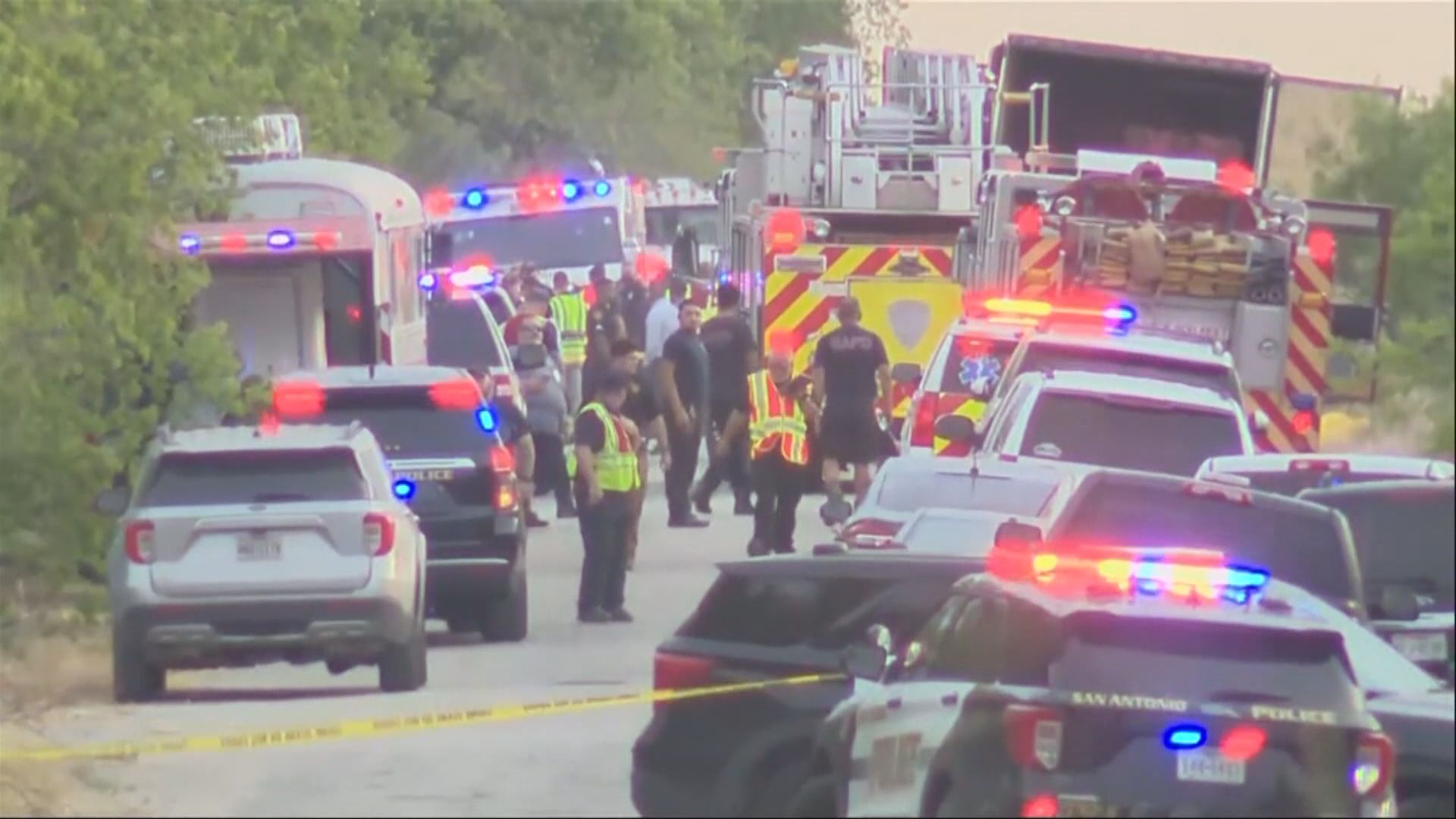 美國得州貨櫃車發現46具屍體　相信是非法移民