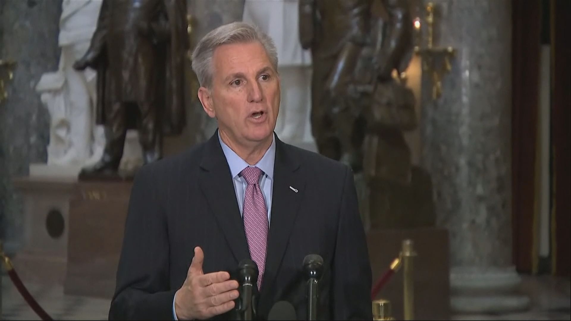 美眾議院議長麥卡錫周三晤拜登討論債務上限問題