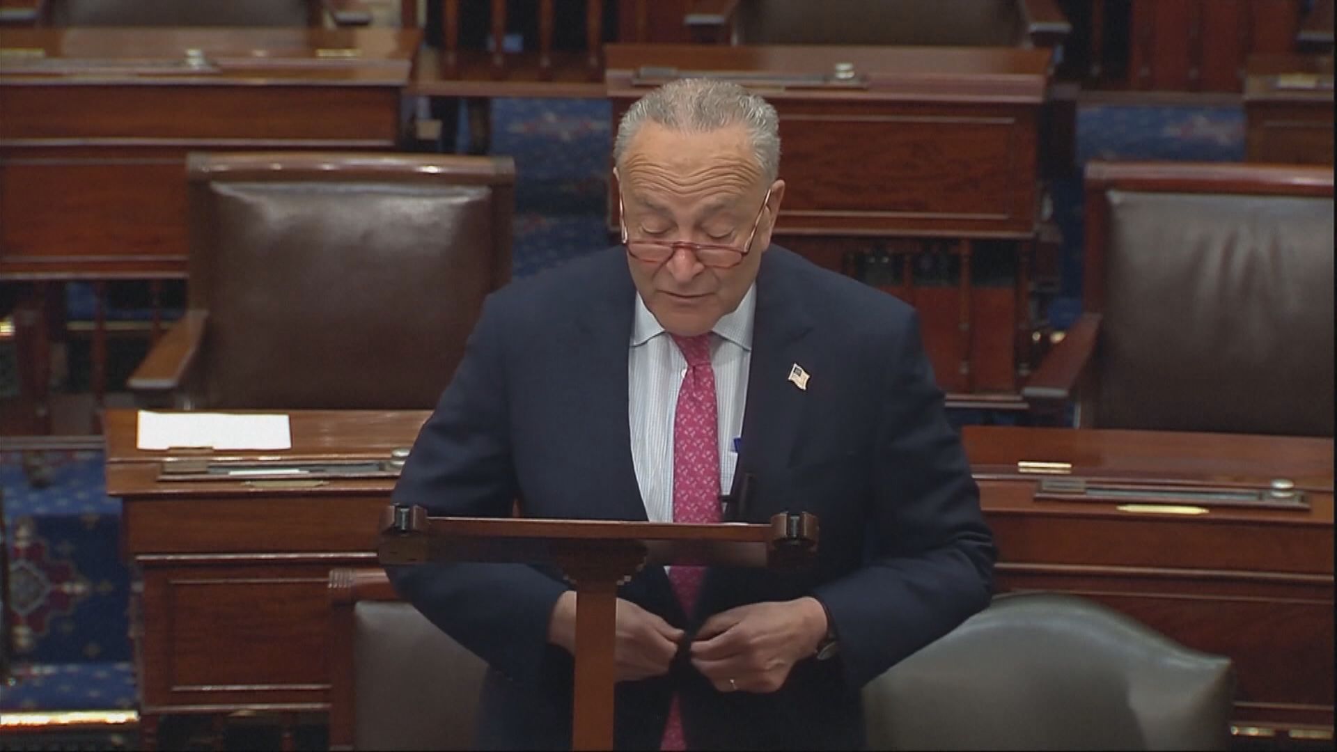 舒默：參議院周四晚就暫停實施債務上限法案投票