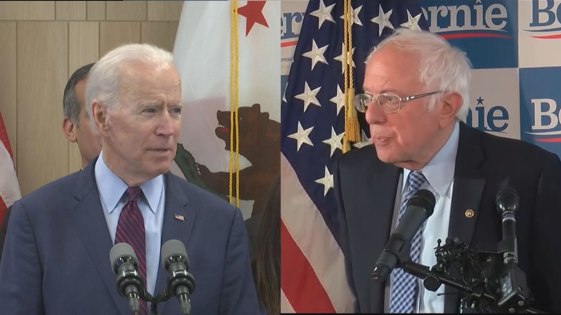 民主黨總統提名戰或為拜登與桑德斯之爭