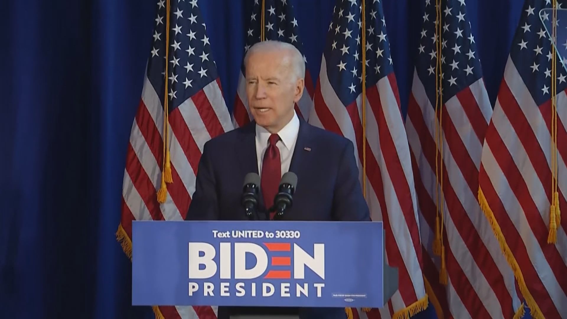 民主黨總統初選下月展開　拜登民調暫時領先