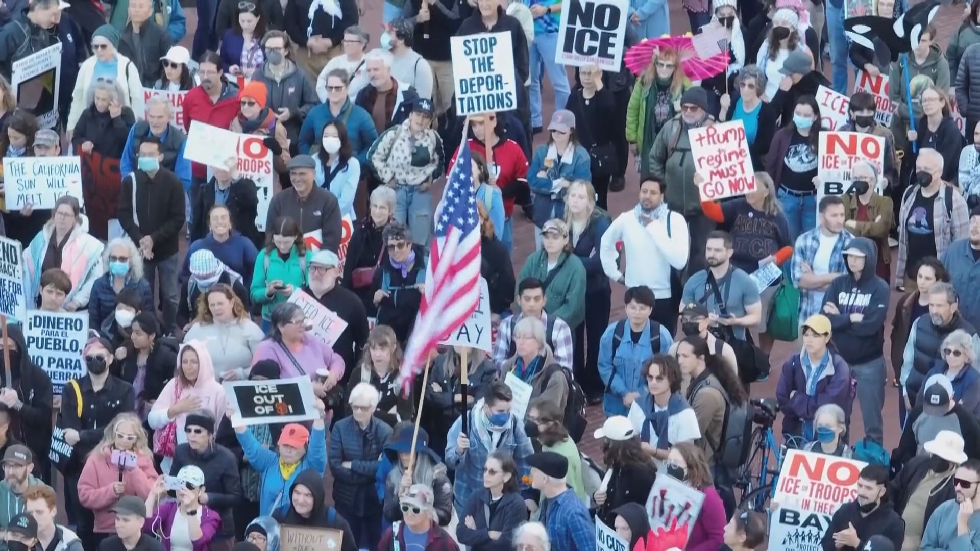 黃仁勳：三藩市未來一片光明　特朗普暫緩派執法人員到當地