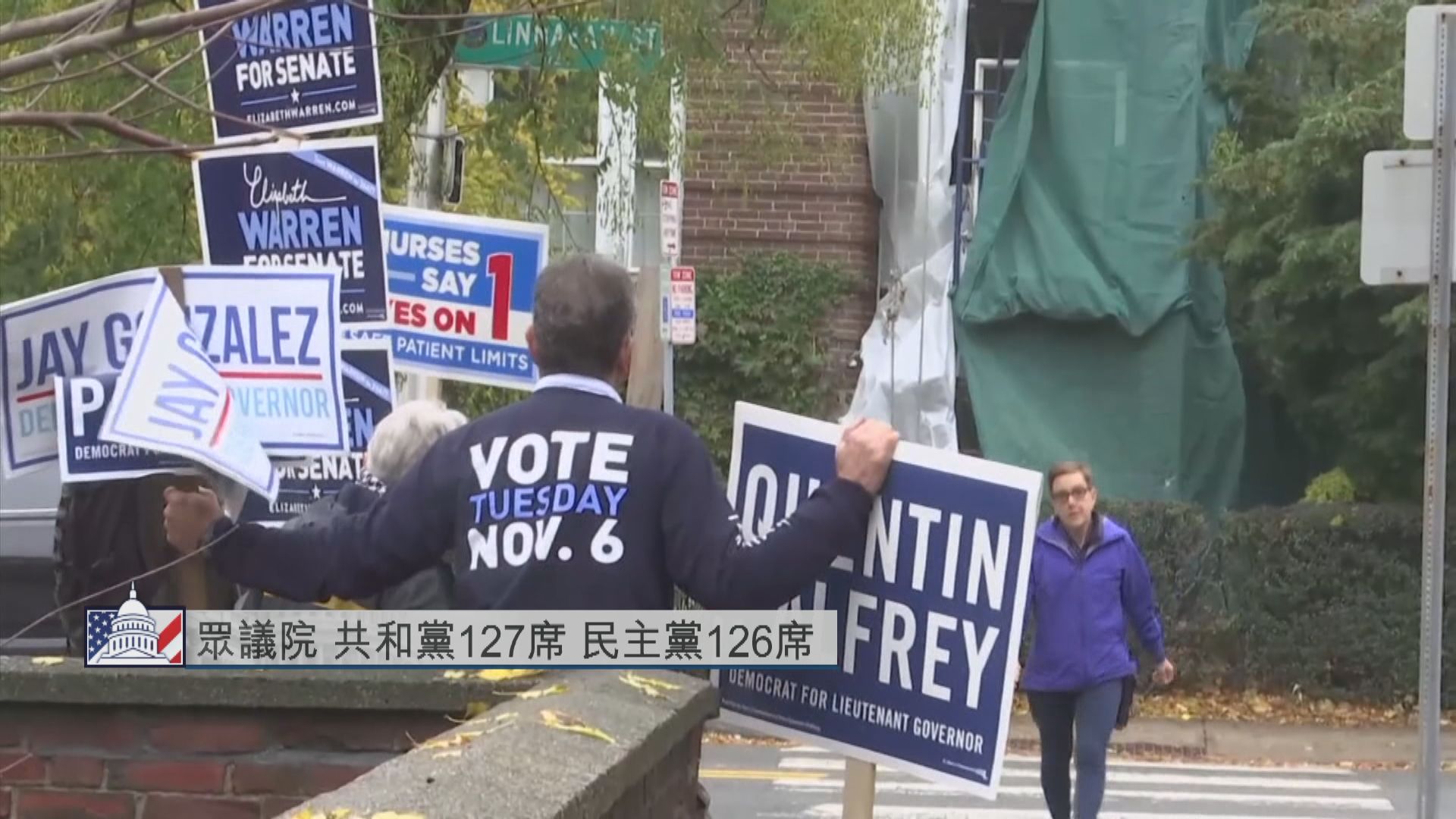 美中期選舉　多個傳媒推算共和黨繼控制參院