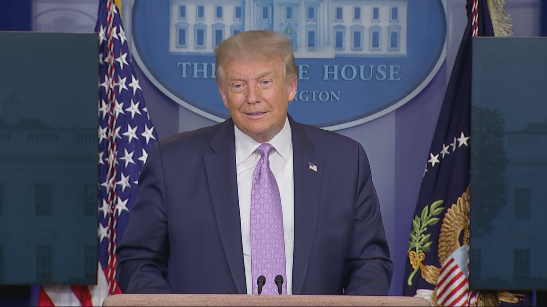 特朗普擬在白宮發表接受共和黨總統提名演說　惟或違法